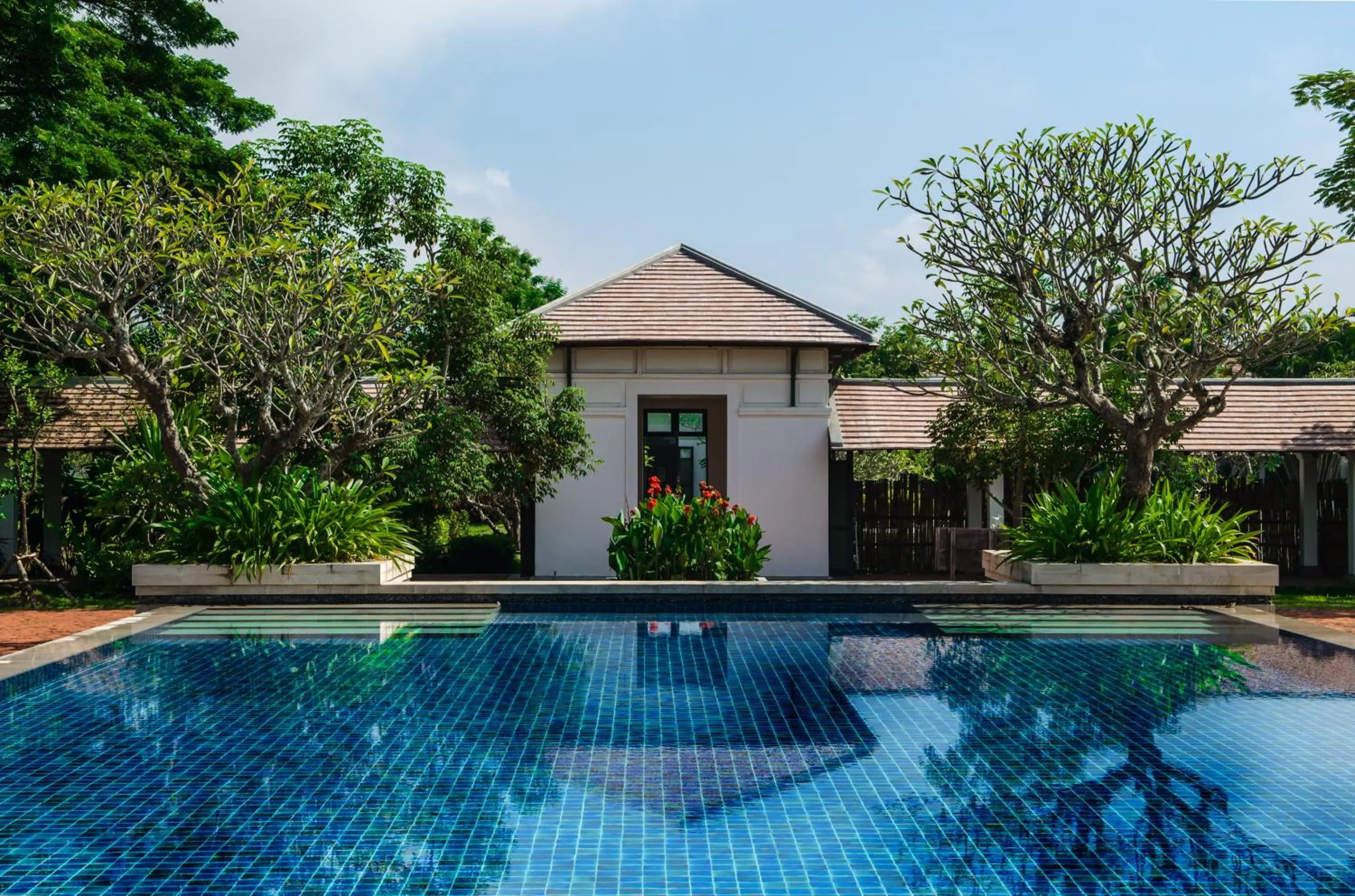 Swimming pool in The Grand Luang Prabang, Affiliated by Meliá