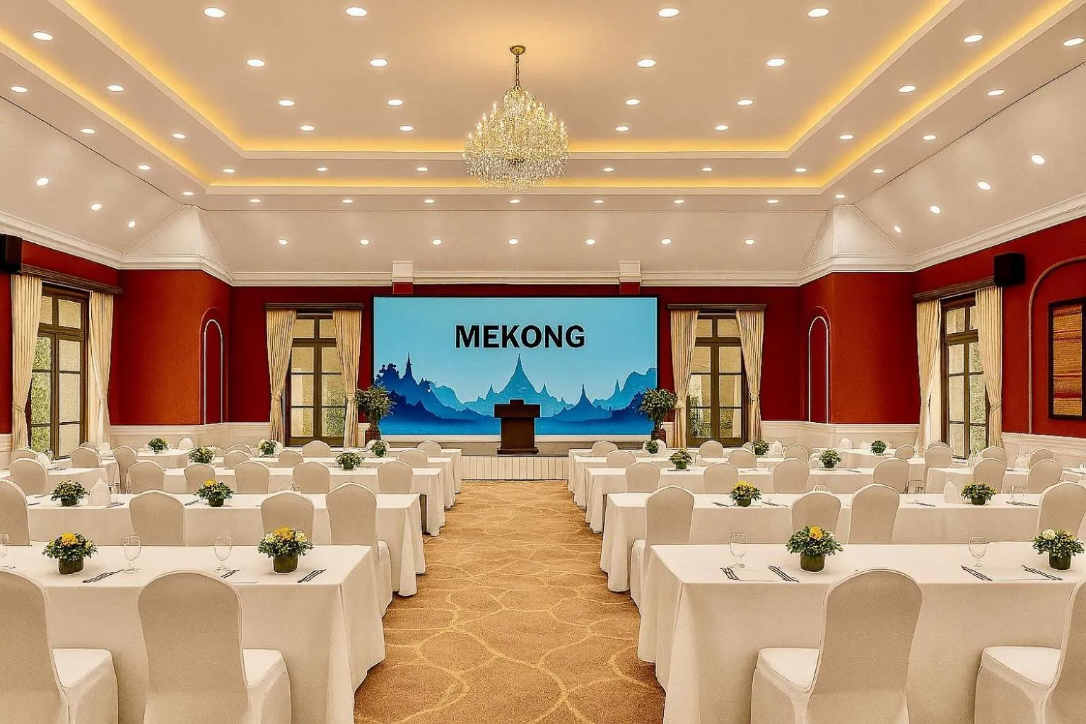 Meeting/conference room in The Grand Luang Prabang, Affiliated by Meliá