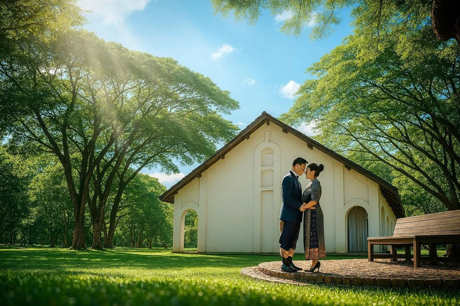 Garden in The Grand Luang Prabang, Affiliated by Meliá