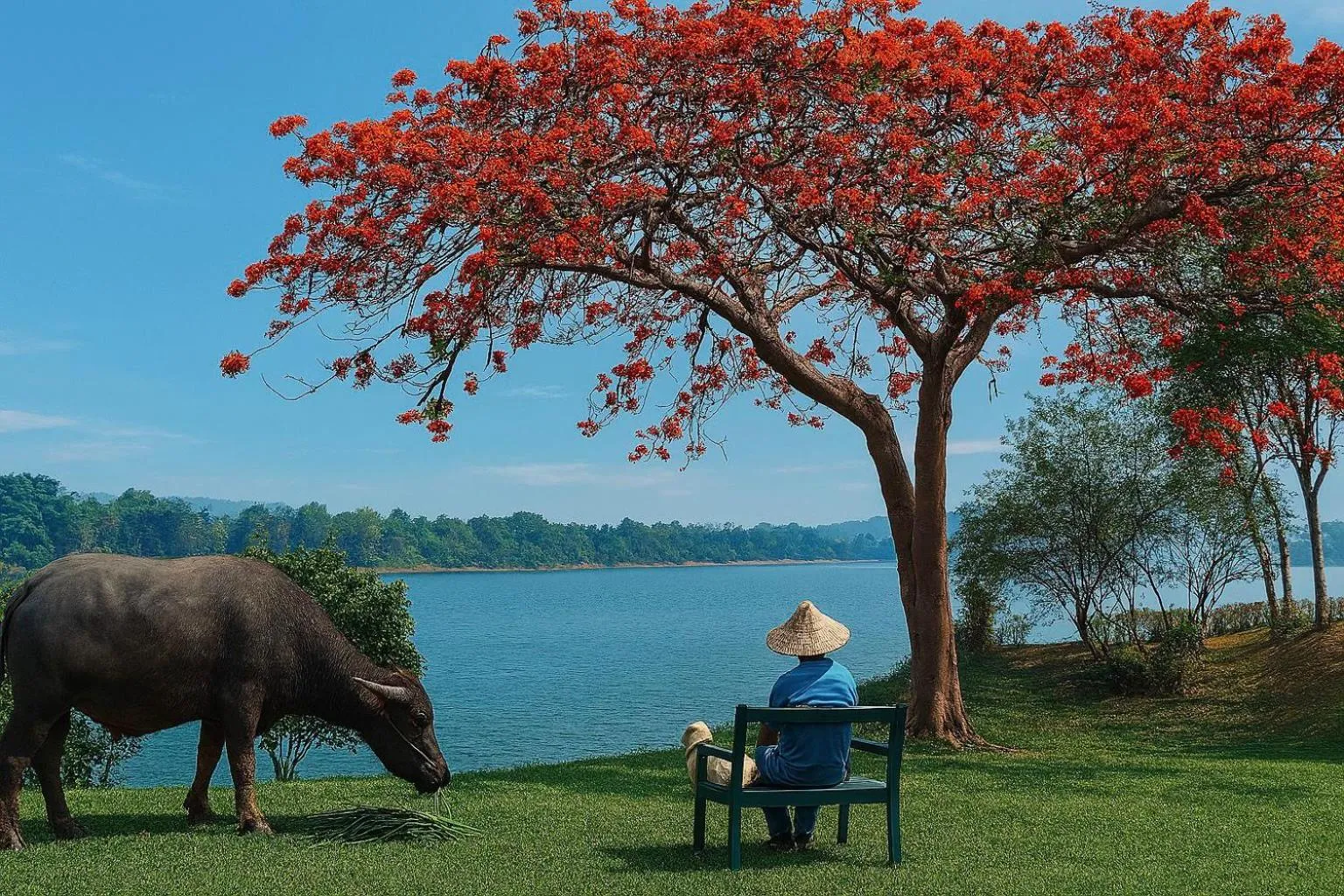 River view in The Grand Luang Prabang, Affiliated by Meliá