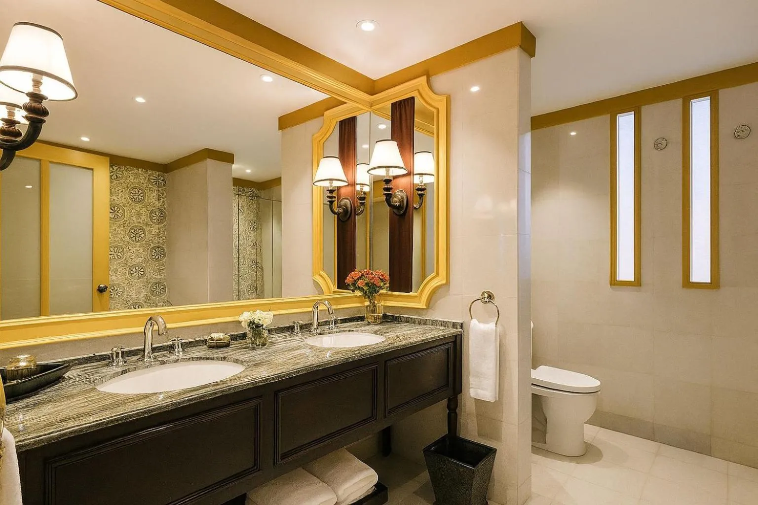 Toilet in The Grand Luang Prabang, Affiliated by Meliá