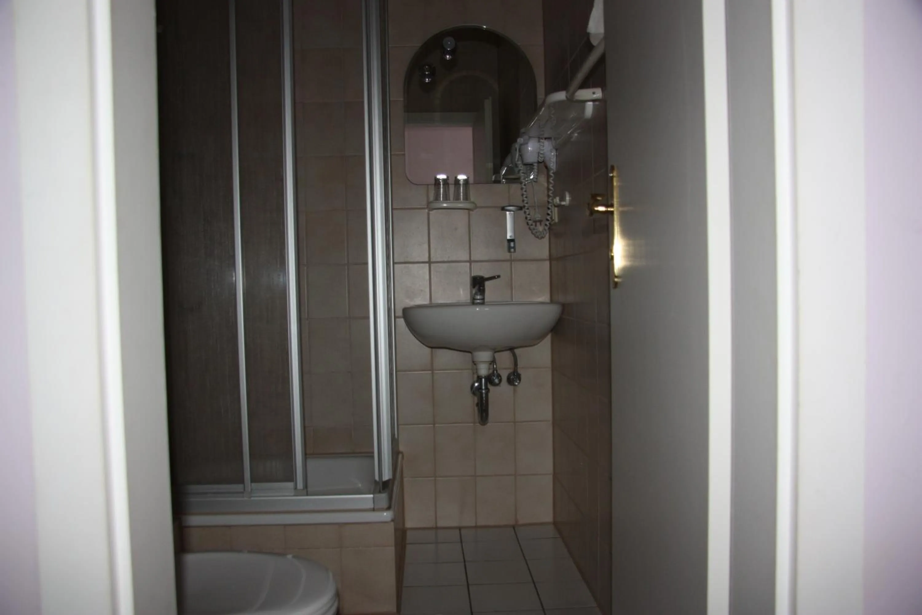 Shower in Hotel Zum goldenen Stern