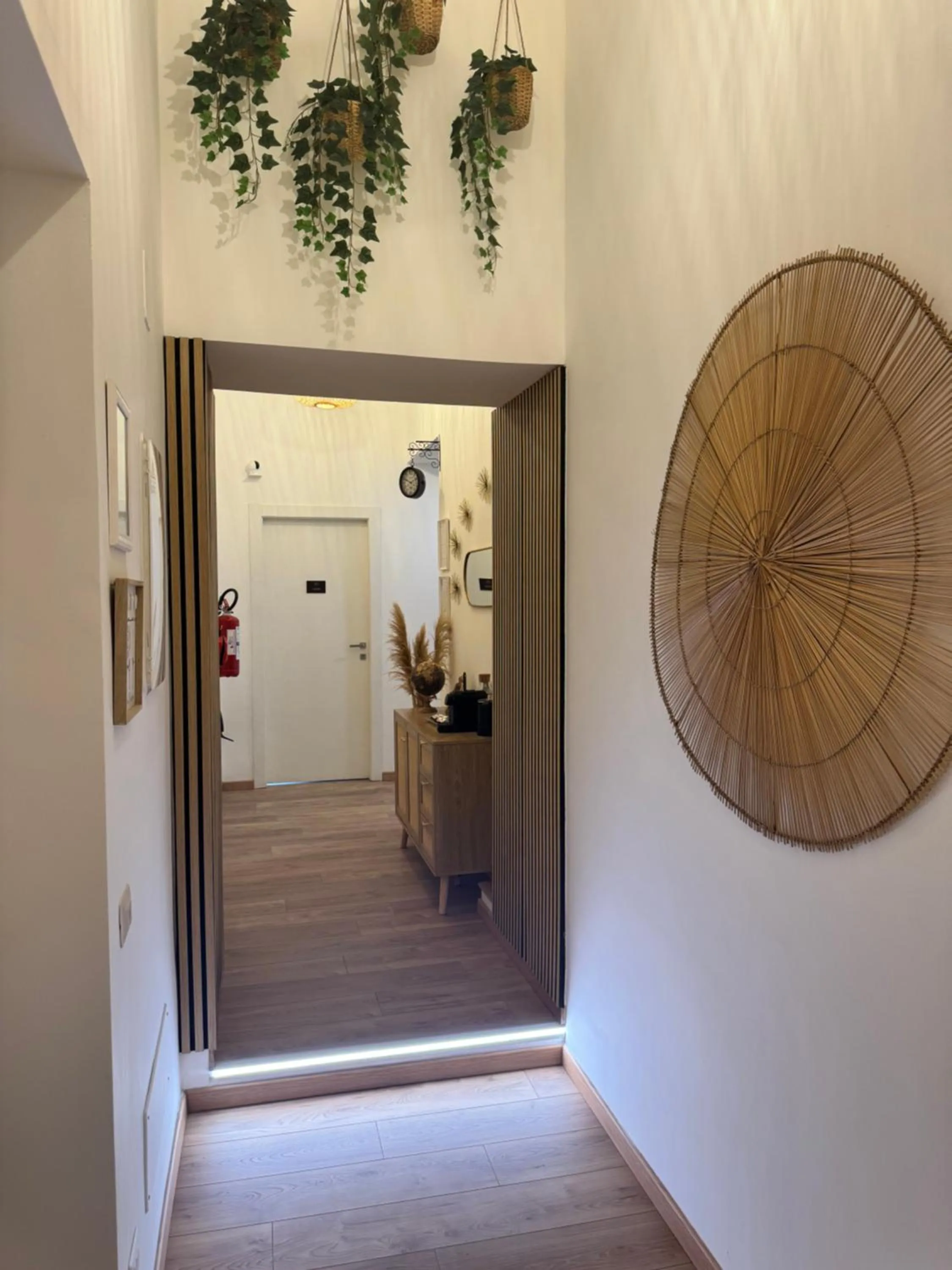 Seating area in B&B Vitruvio Suites