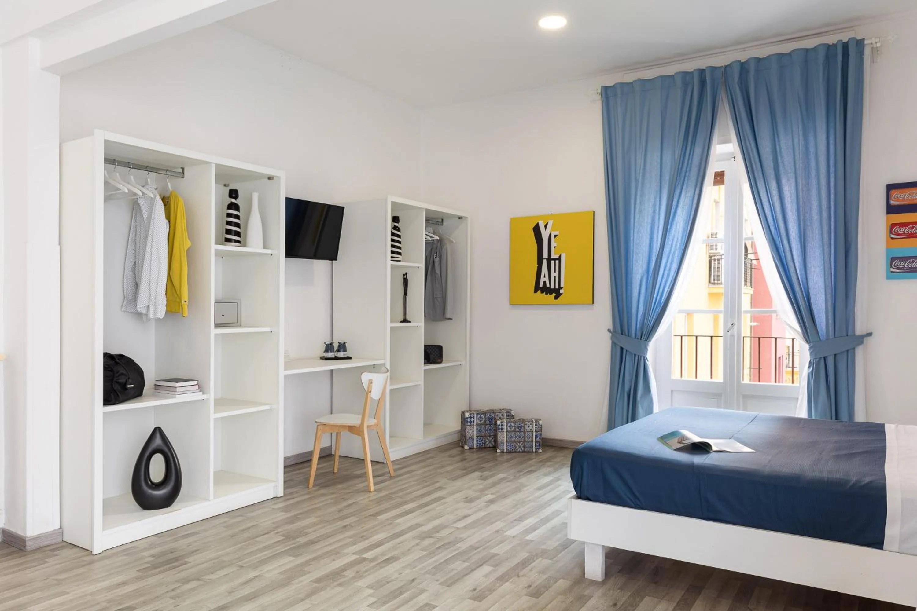 Bed in B&B Vitruvio Suites