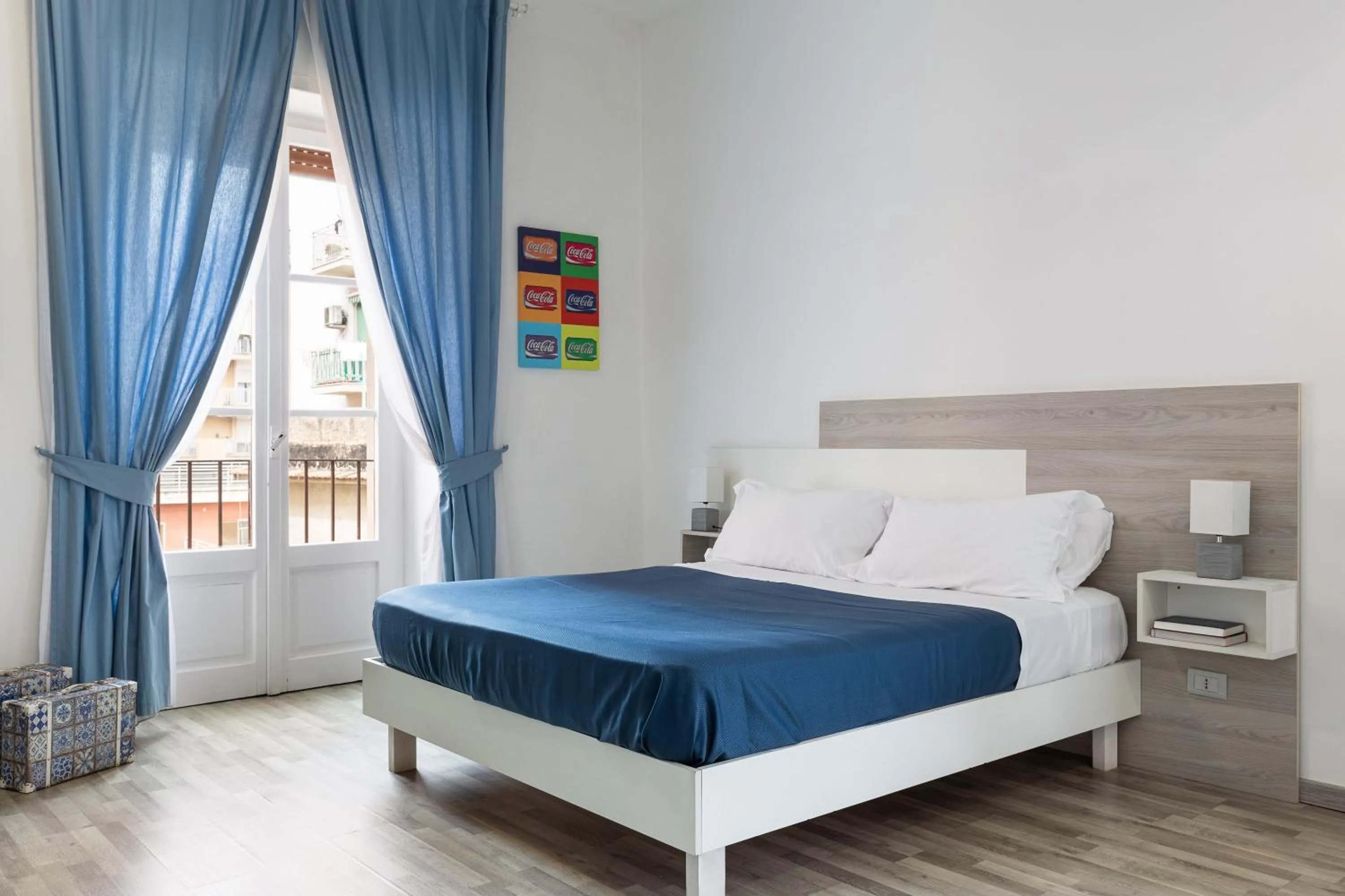 Bed in B&B Vitruvio Suites