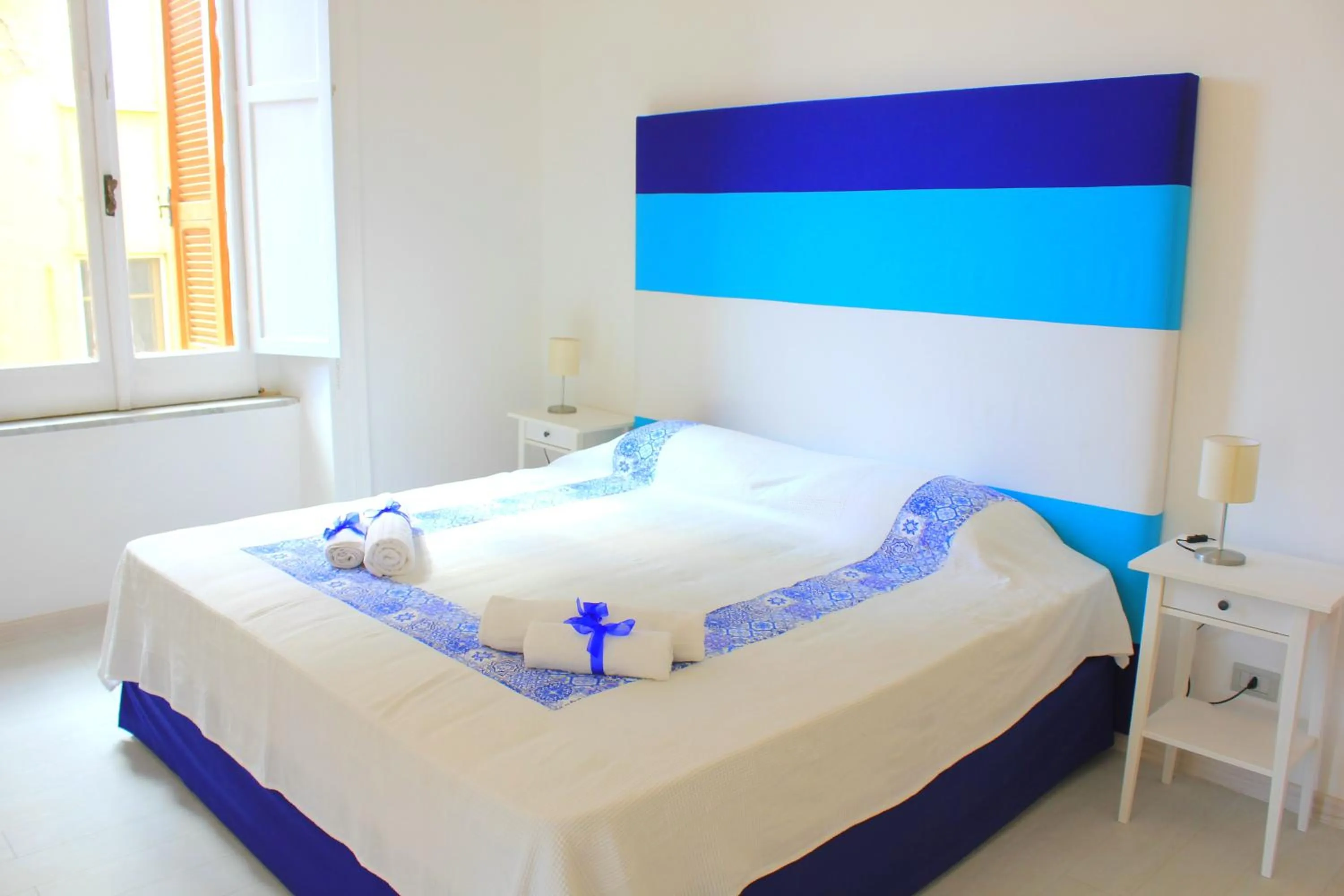 Bedroom, Bed in B&B Vitruvio Suites