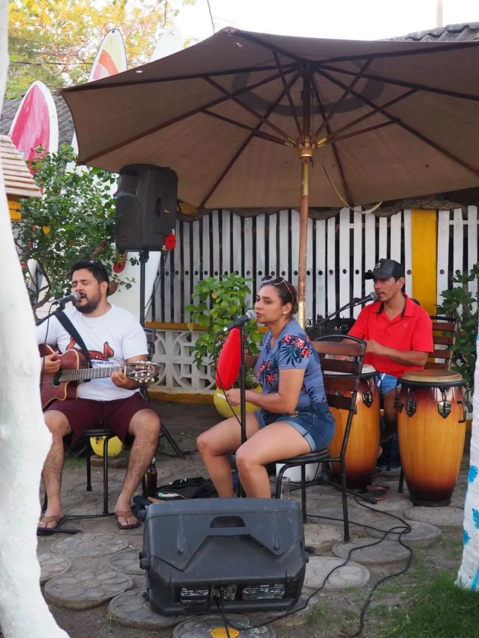 Patio in Hotel Restaurante Spa La Barca de Oro