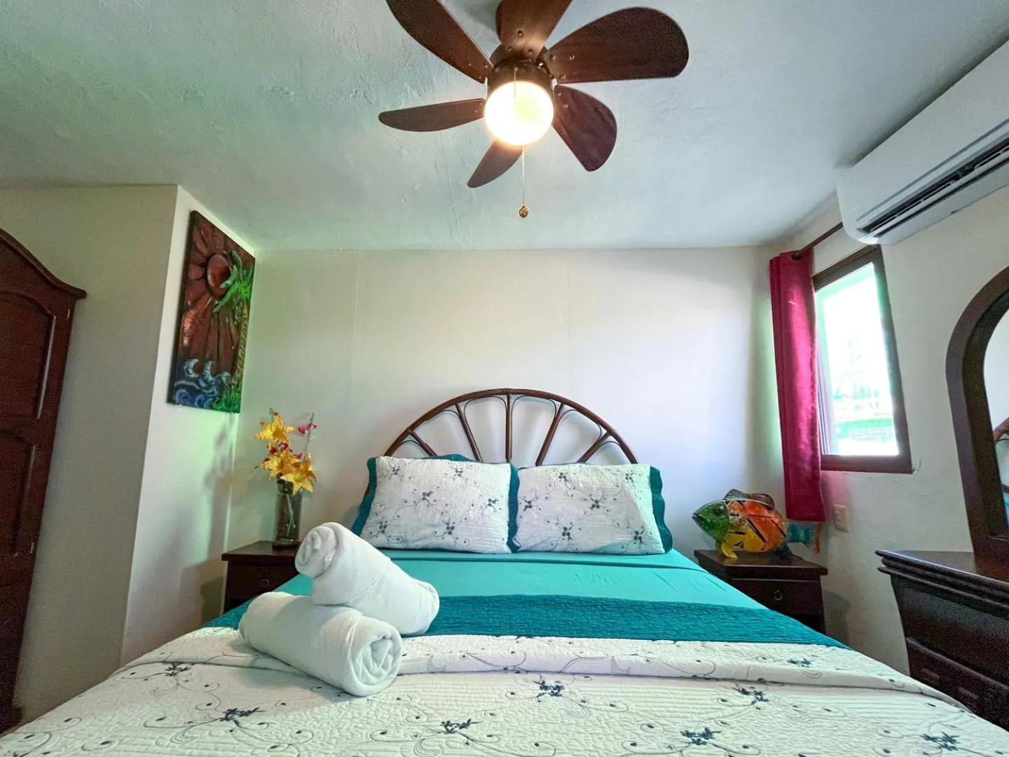 Bed in Cande's Apartments