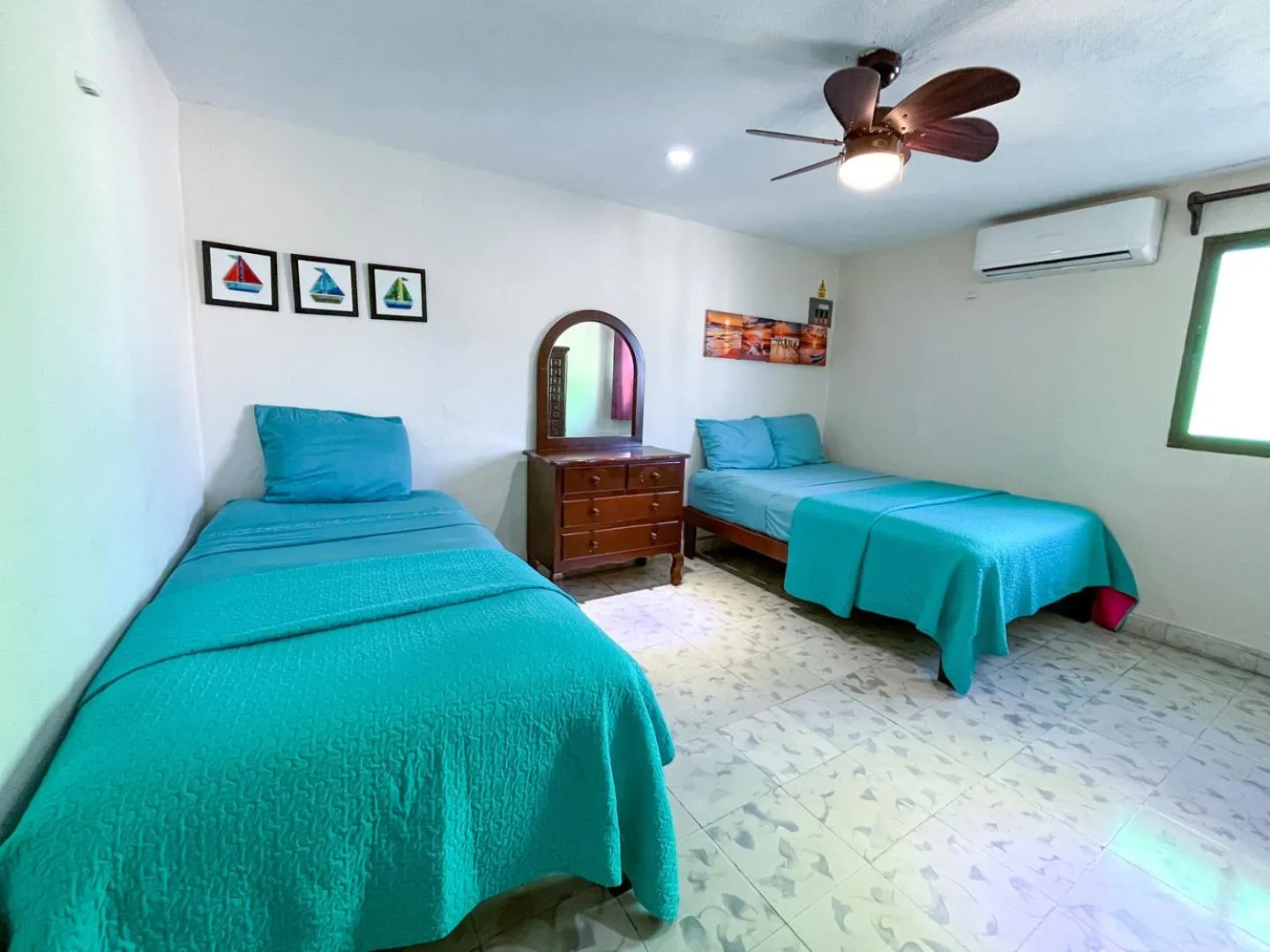 Bed in Cande's Apartments