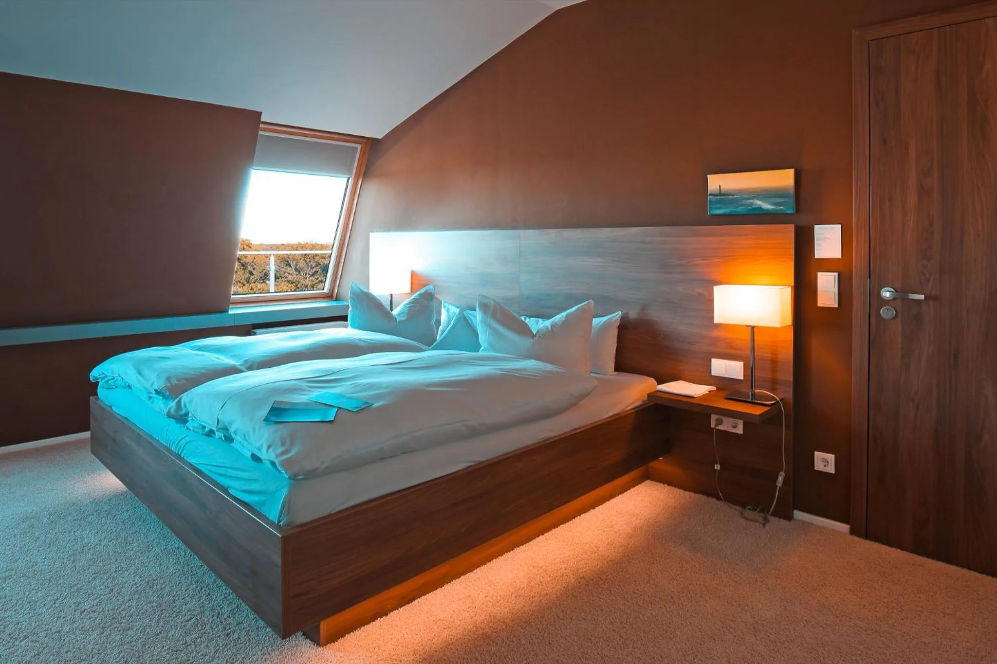 Bed in THE GRAND Ahrenshoop