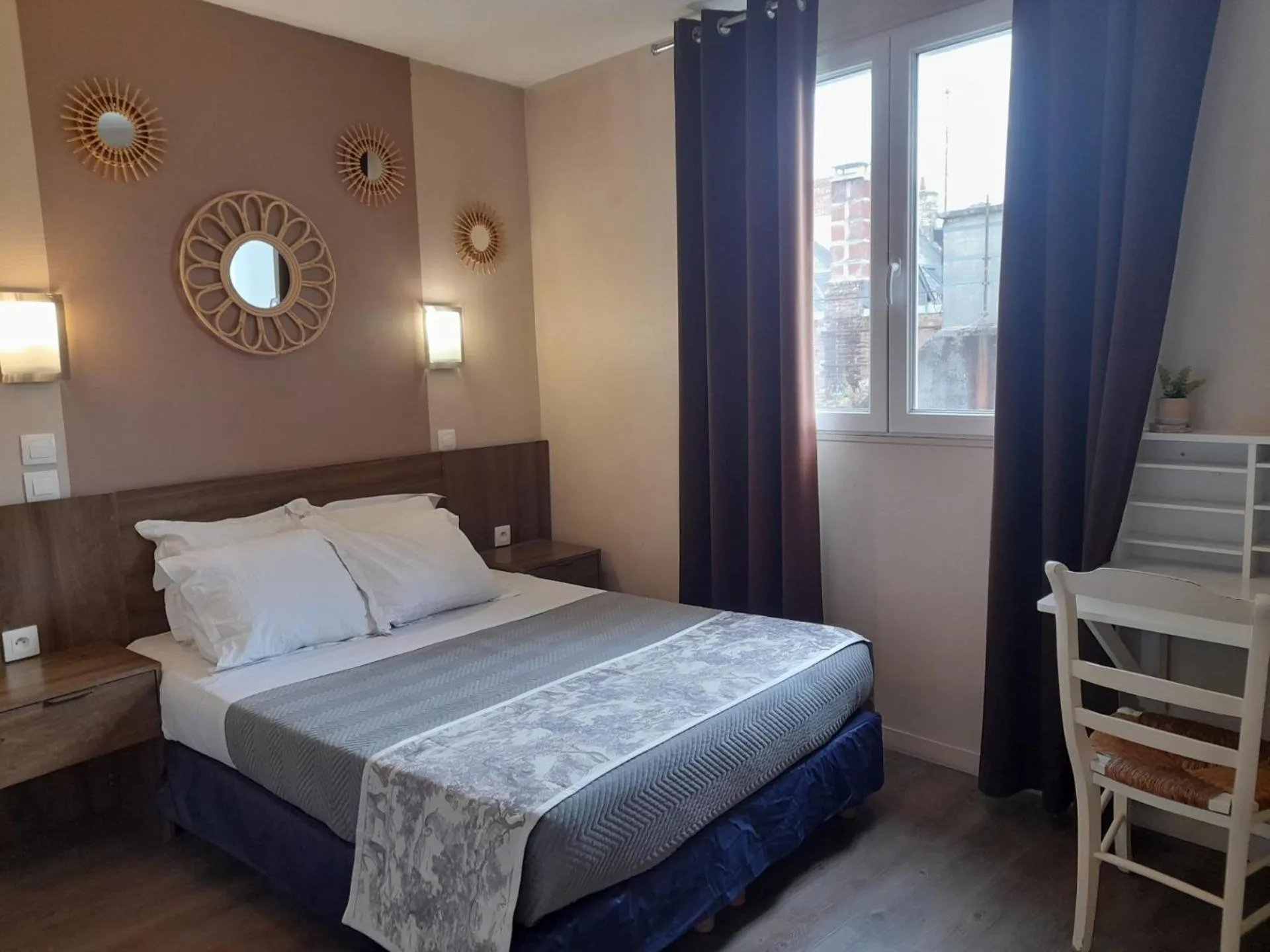 Bed in Hôtel Le Vauban