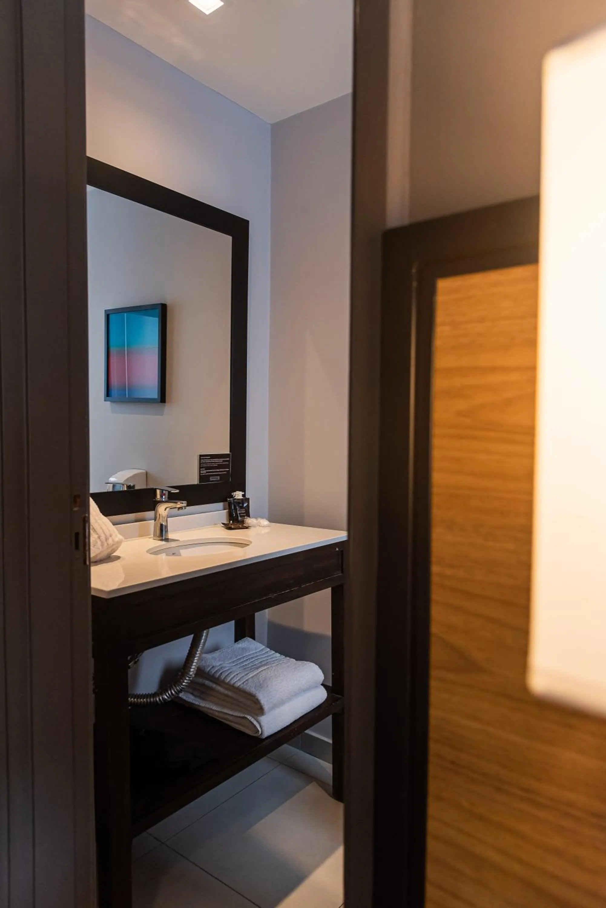 Bathroom, Bed in Monreale Lifestyle Higienópolis São Paulo