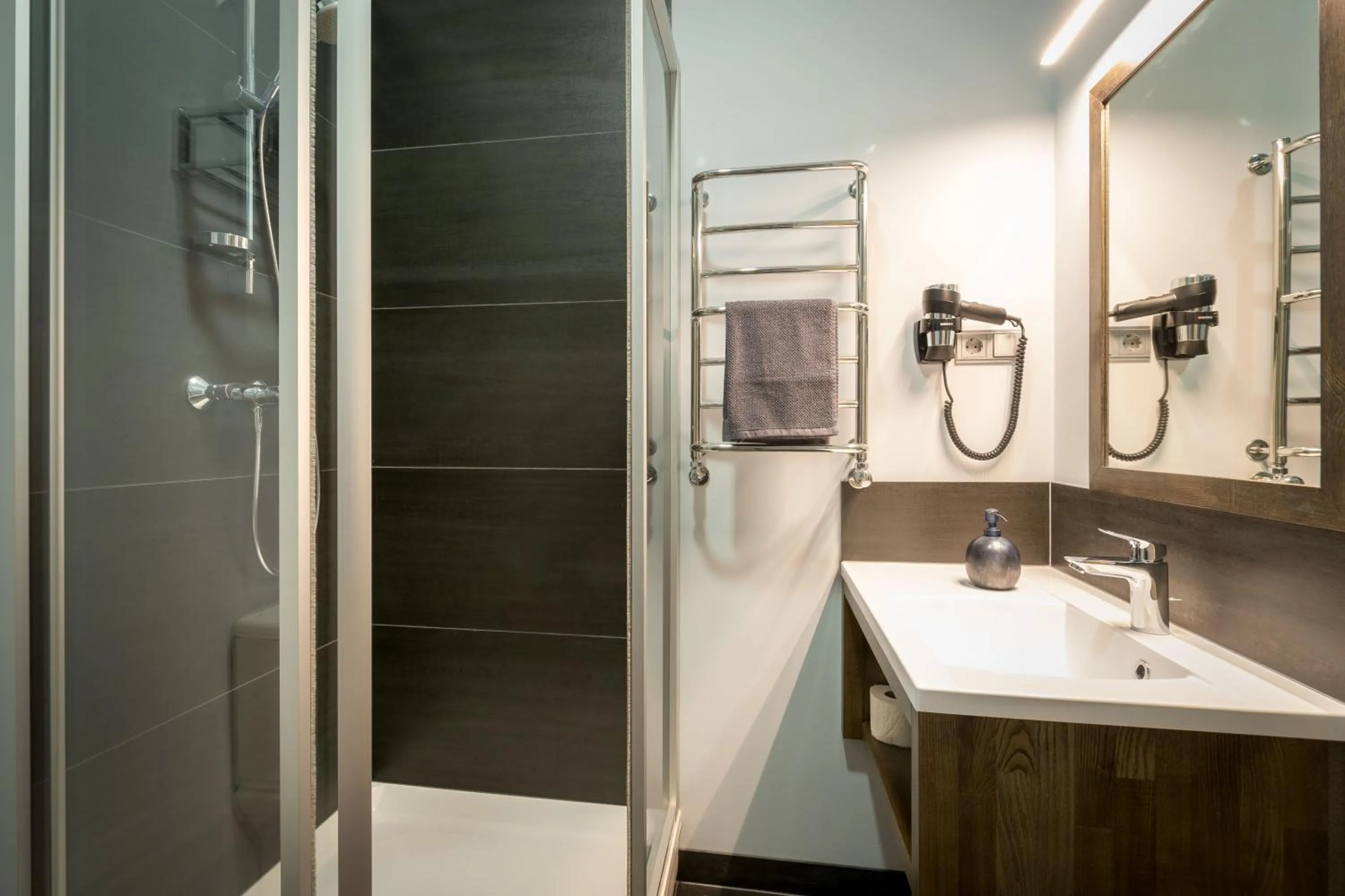 Bathroom in Hotel Kolumbs