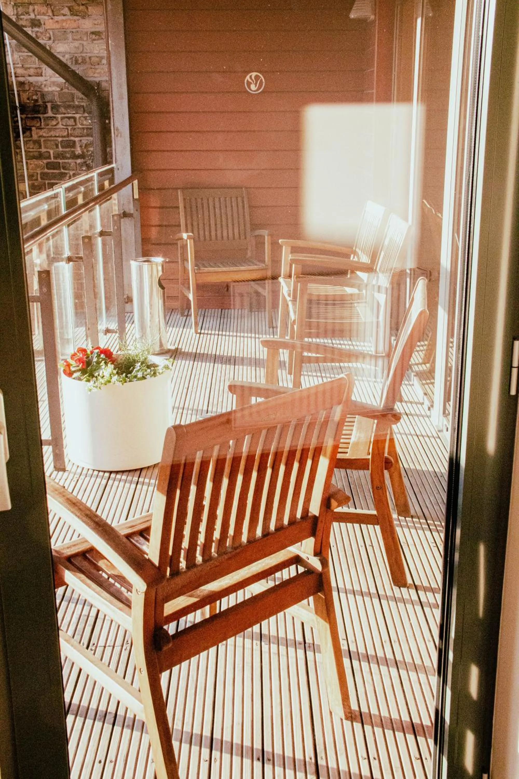 Balcony/Terrace in Hotel Kolumbs