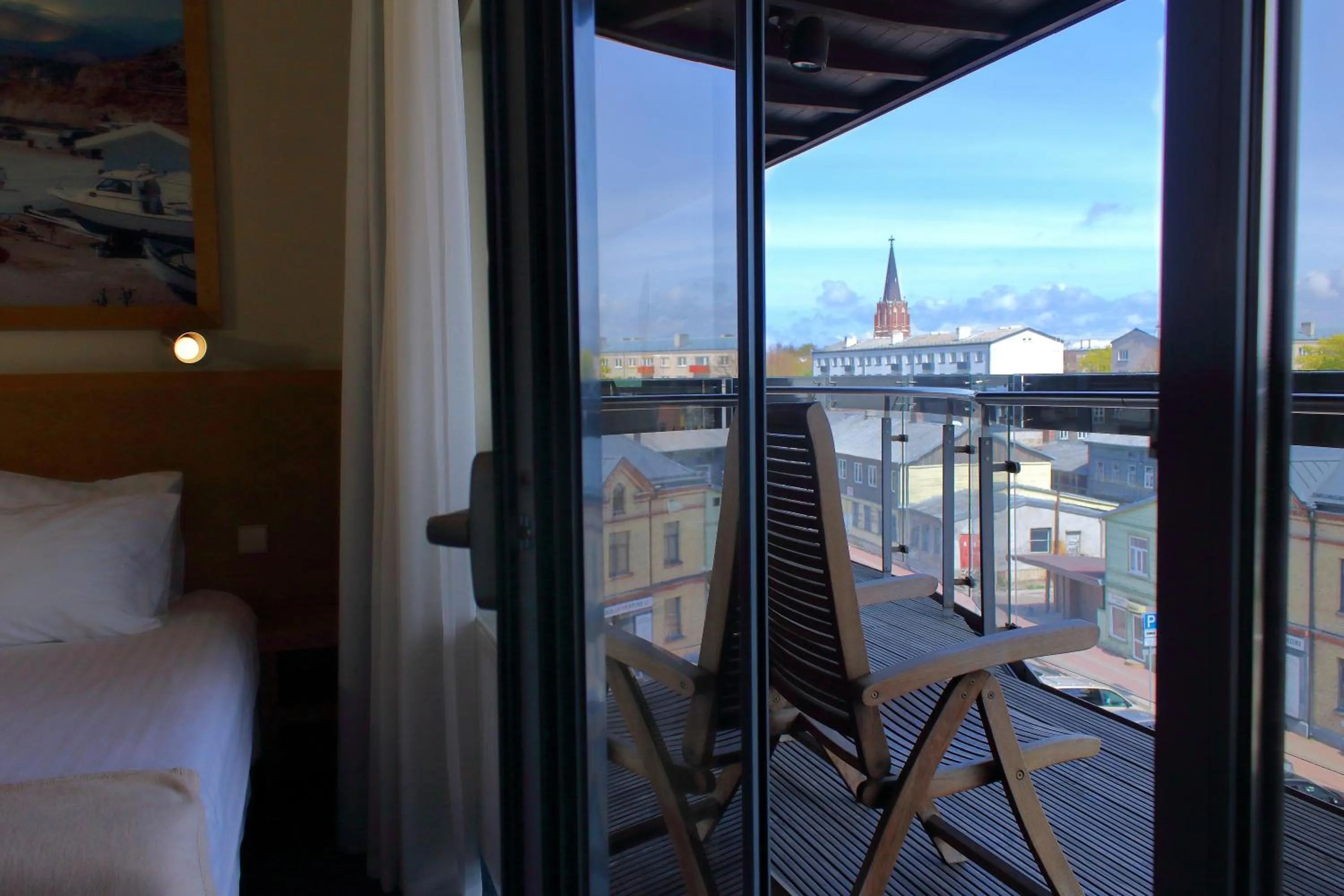 City view, Bed in Hotel Kolumbs