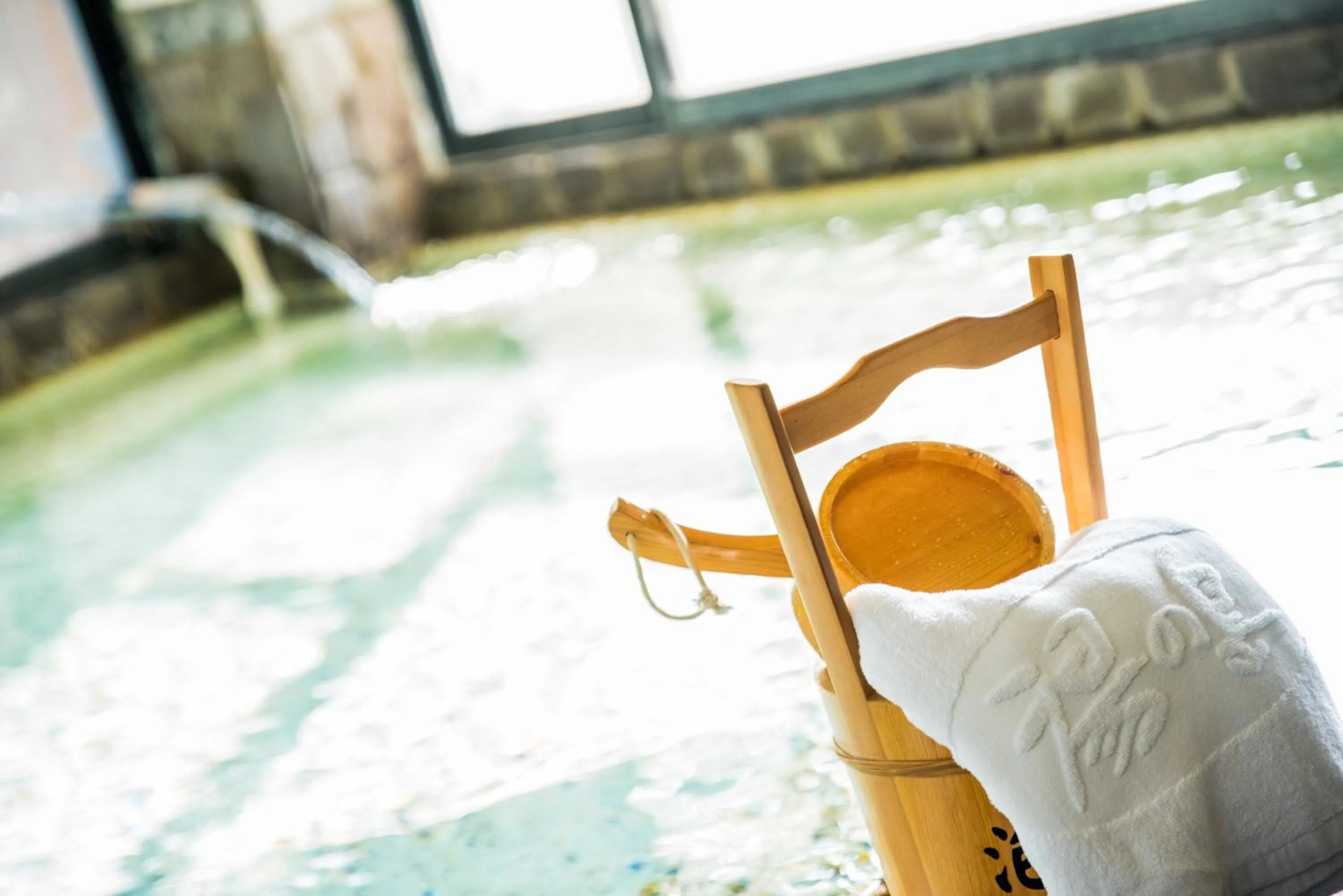 Hot Spring Bath in Hu Shan Hot Spring Hotel