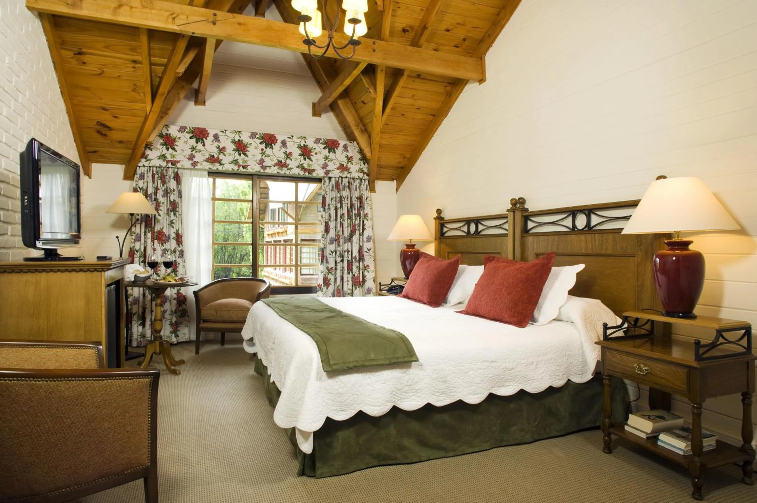 Bed in Hotel Posada Los Alamos