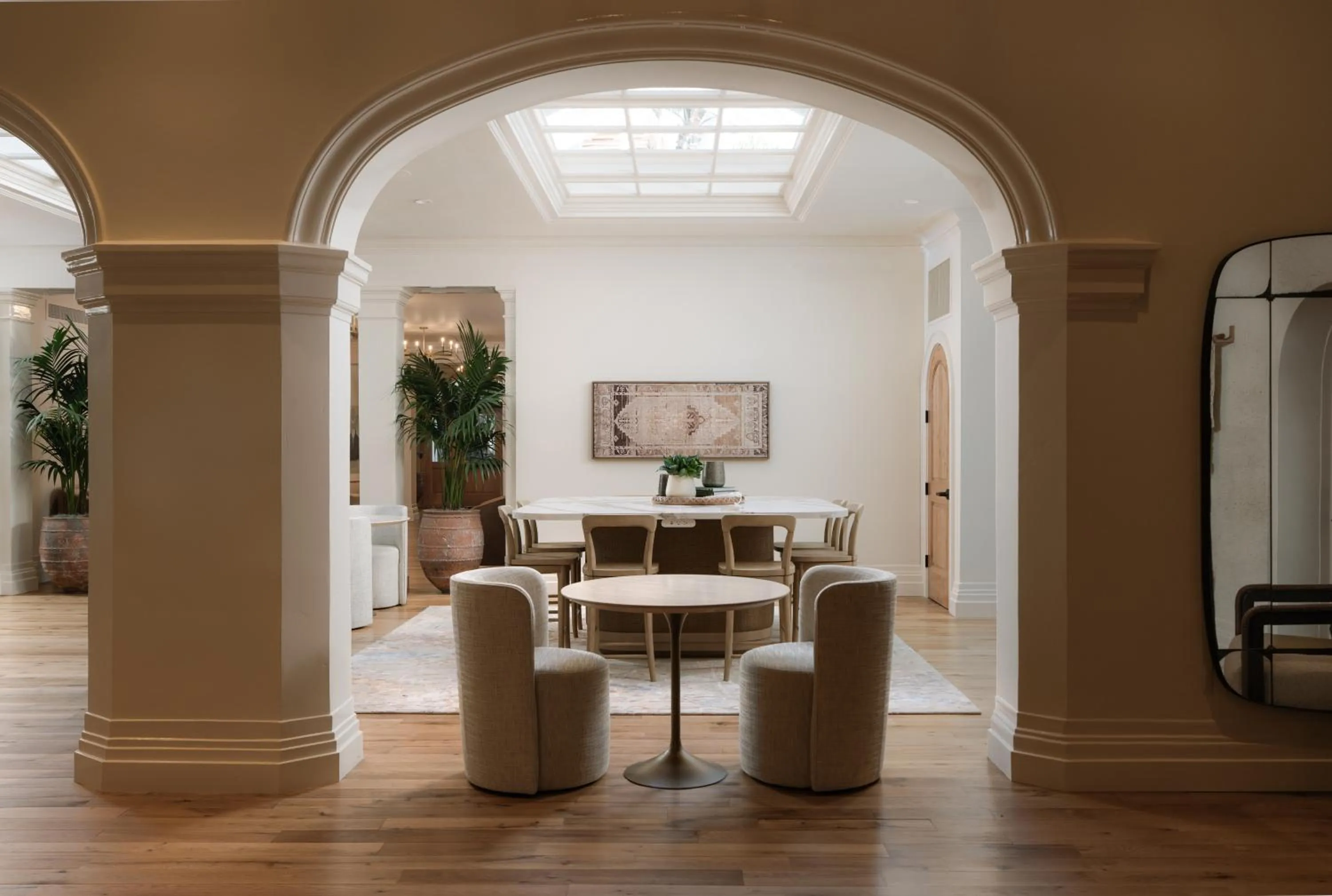 Lobby or reception in Hotel Santa Barbara