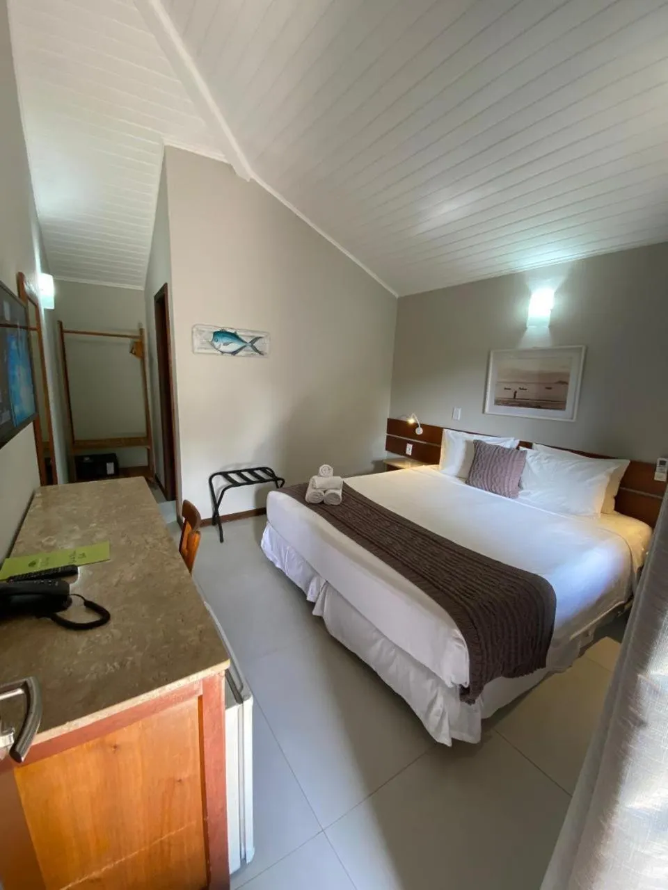 Bed in Hotel La Forêt & Beach Lounge