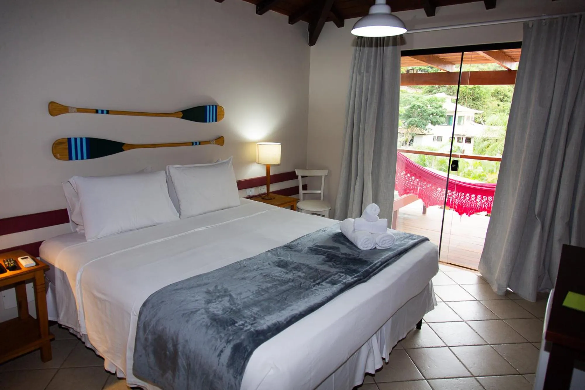 Bed in Hotel La Forêt & Beach Lounge