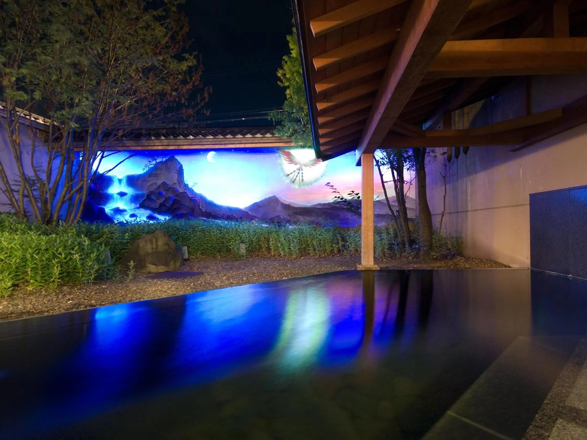 Hot Spring Bath in Club Wyndham Chikumakan Nagano