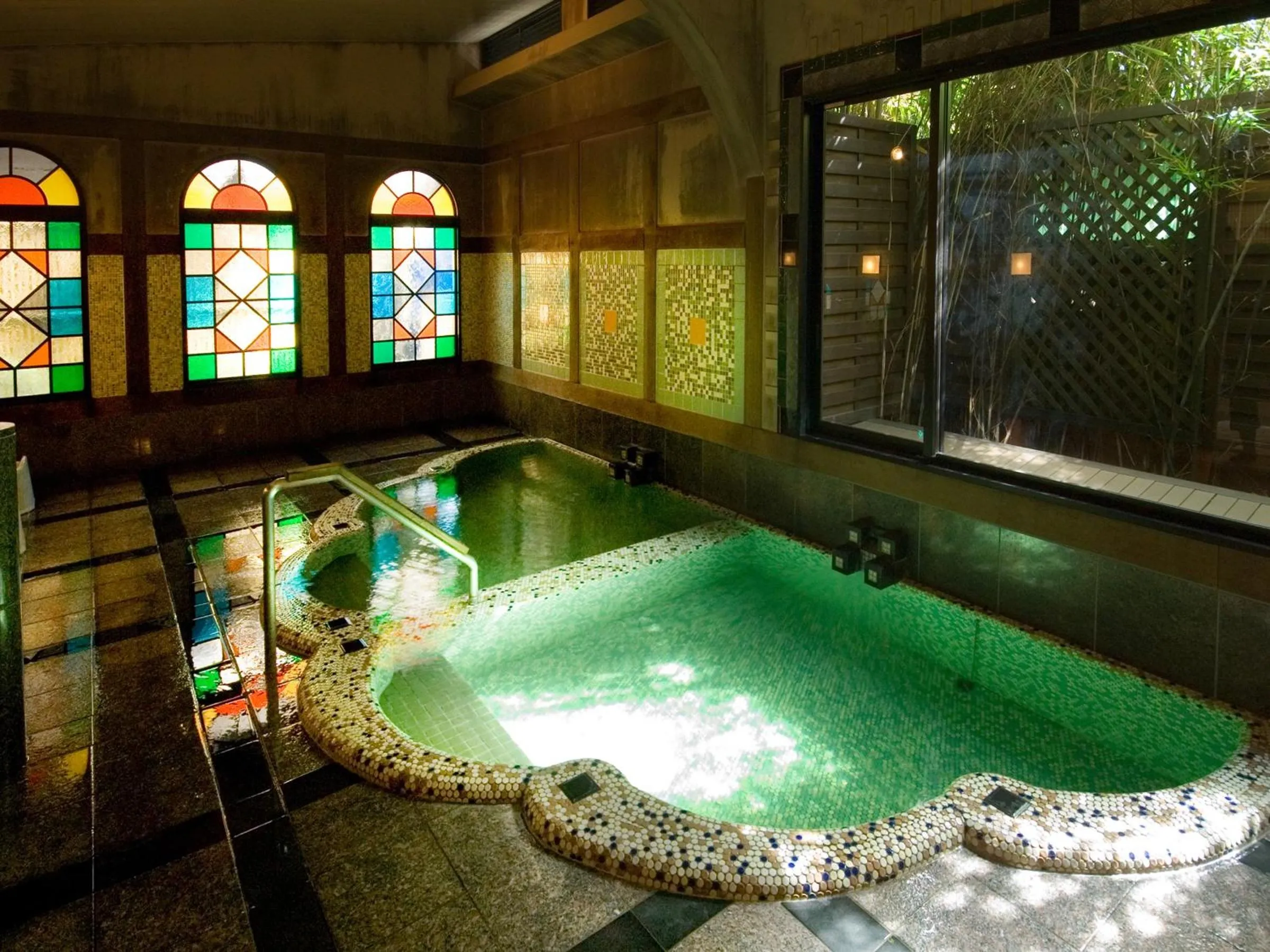 Hot Spring Bath in Club Wyndham Chikumakan Nagano