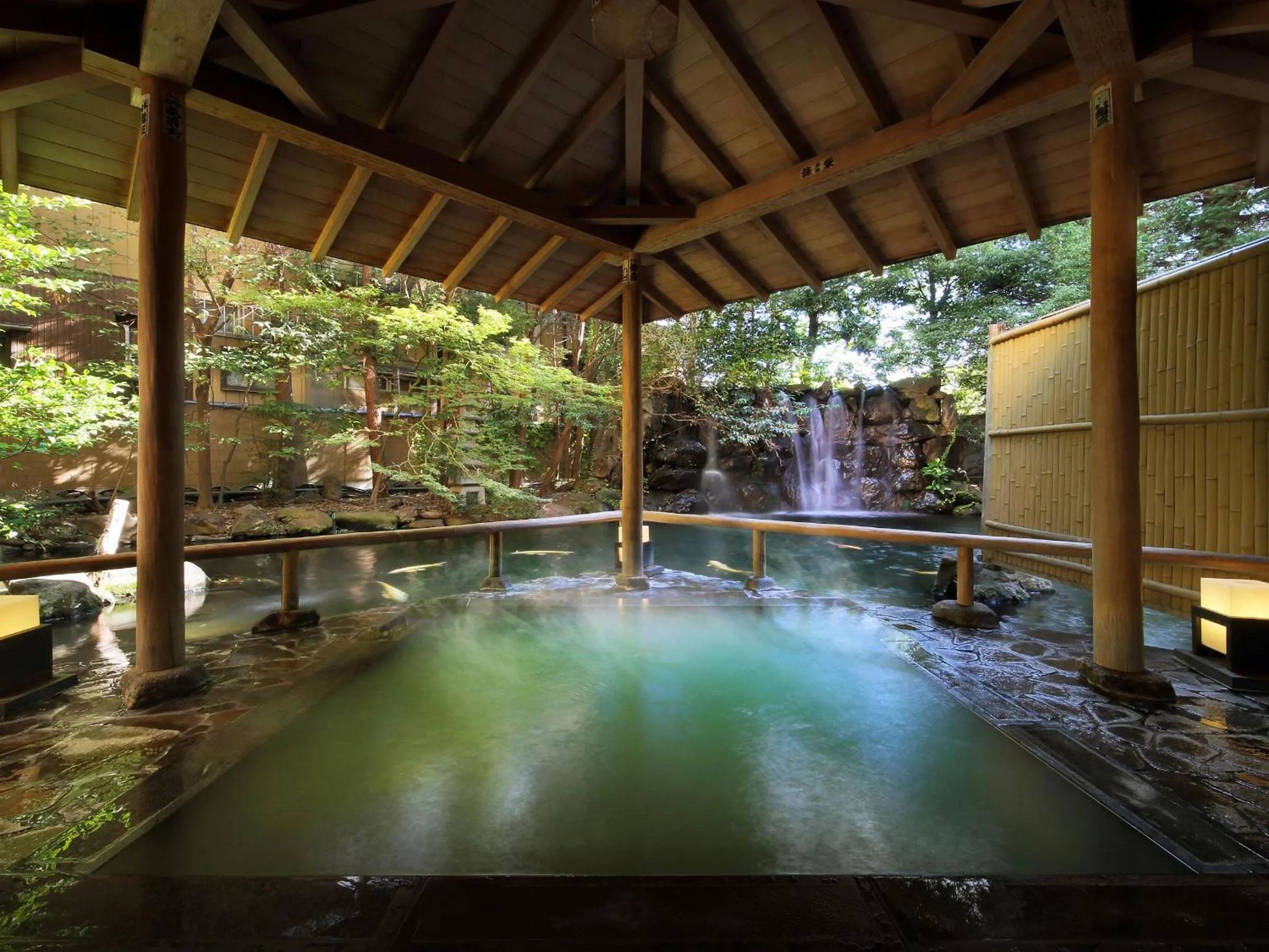 Hot Spring Bath in Club Wyndham Chikumakan Nagano