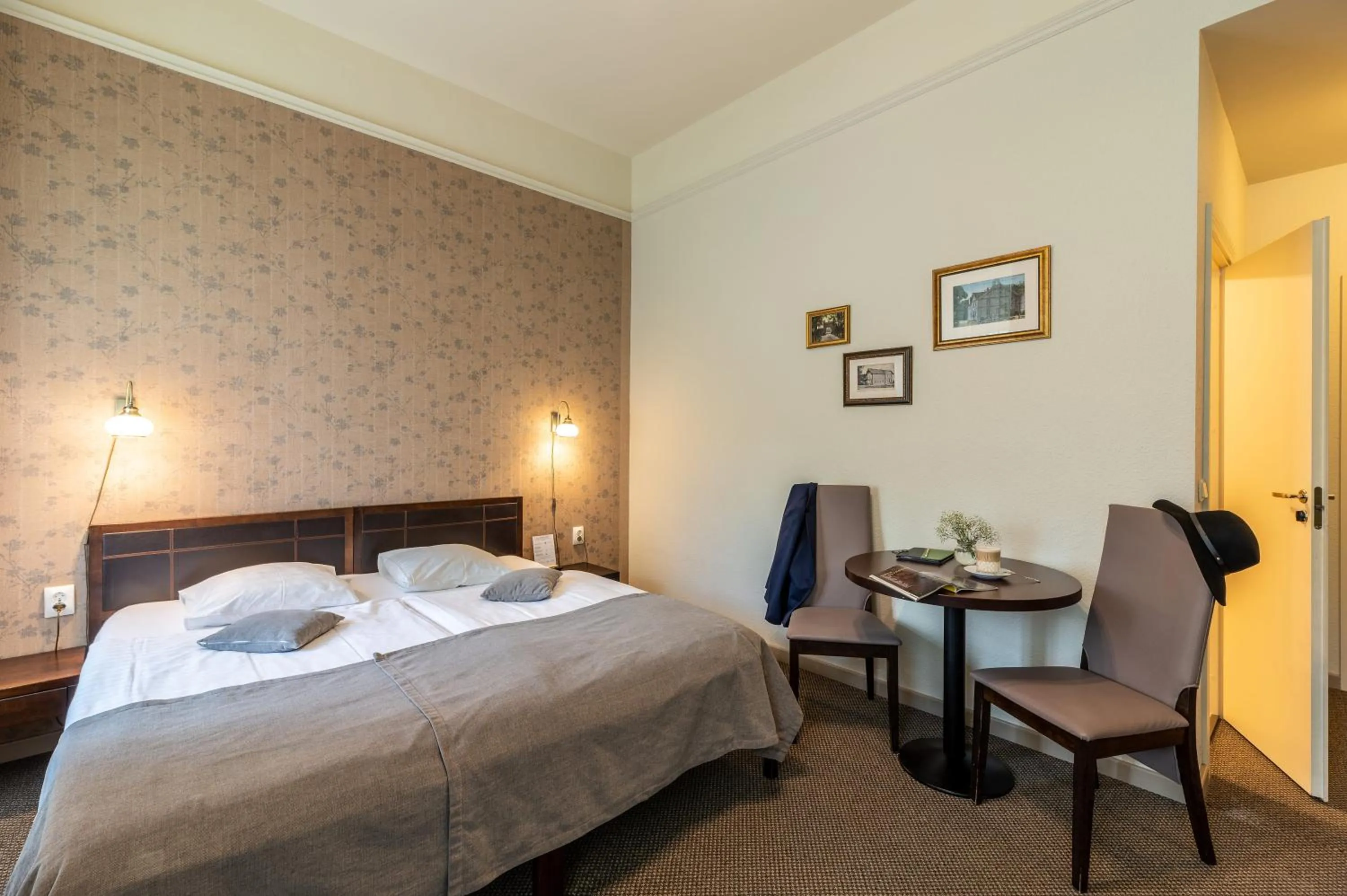 Bed in Hotel Sigulda