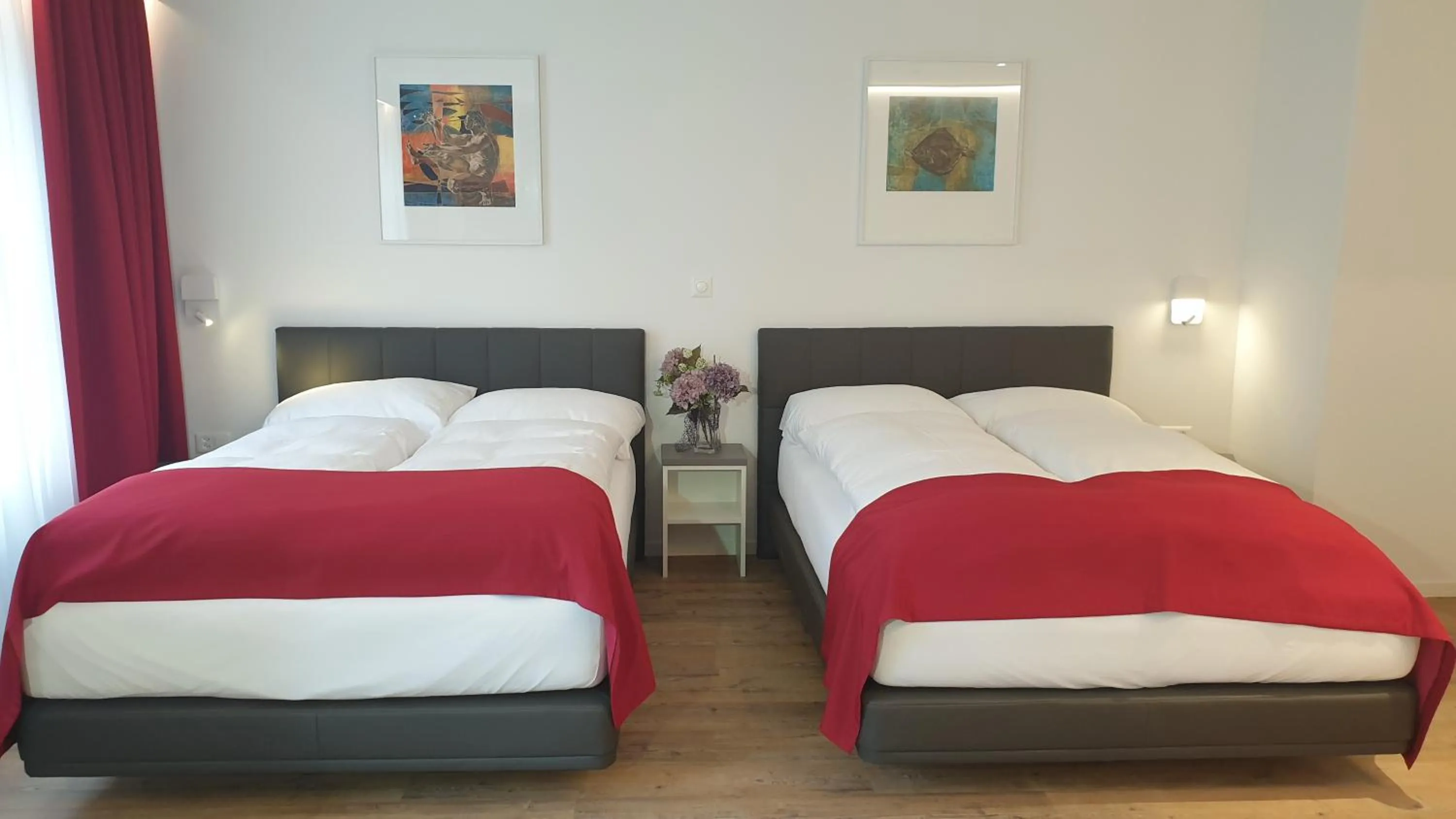 Photo of the whole room, Bed in Hotel Balsthal