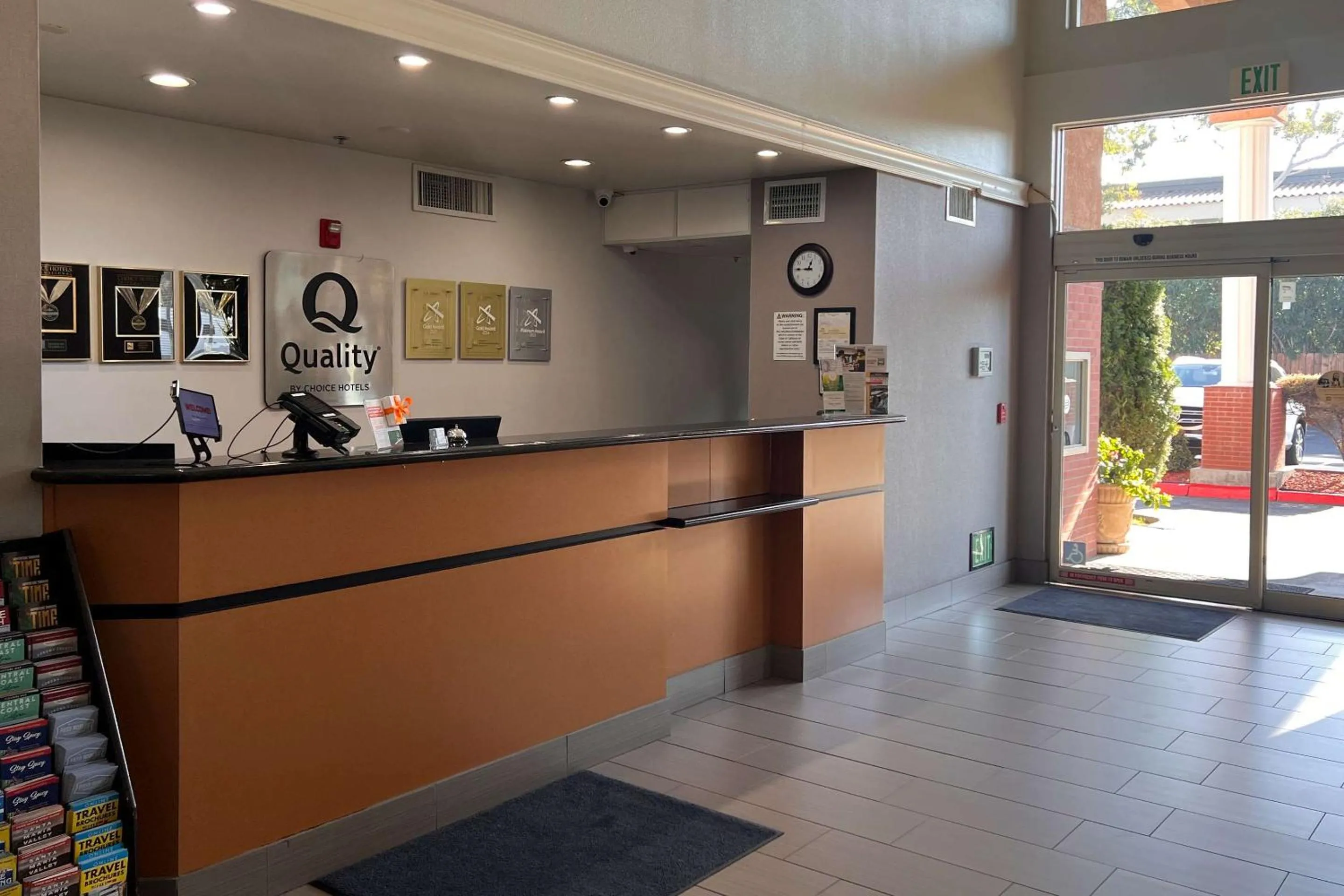 Lobby or reception in Quality Inn San Jose Airport-Silicon Valley