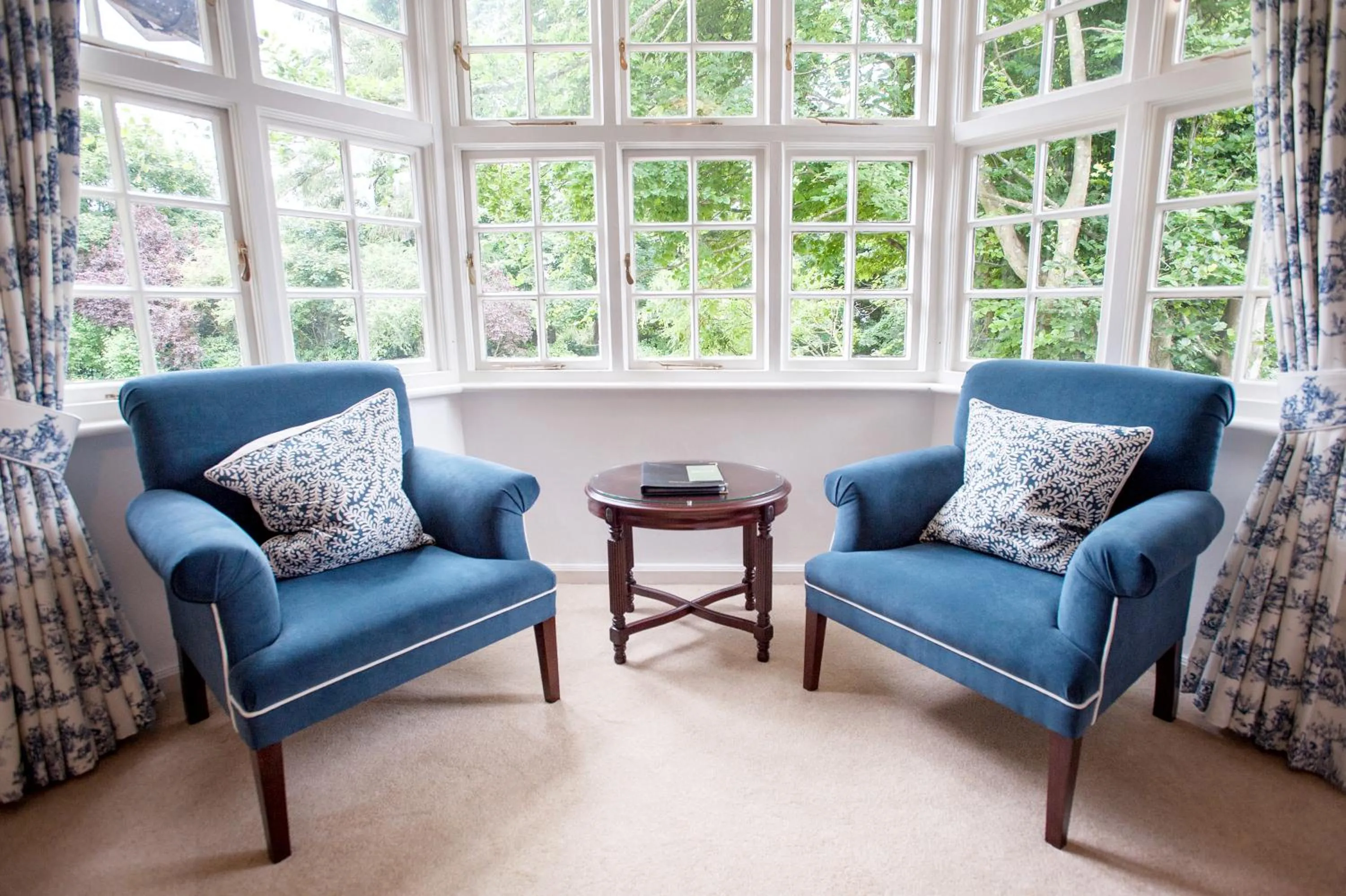 Seating area in Findon Manor Hotel