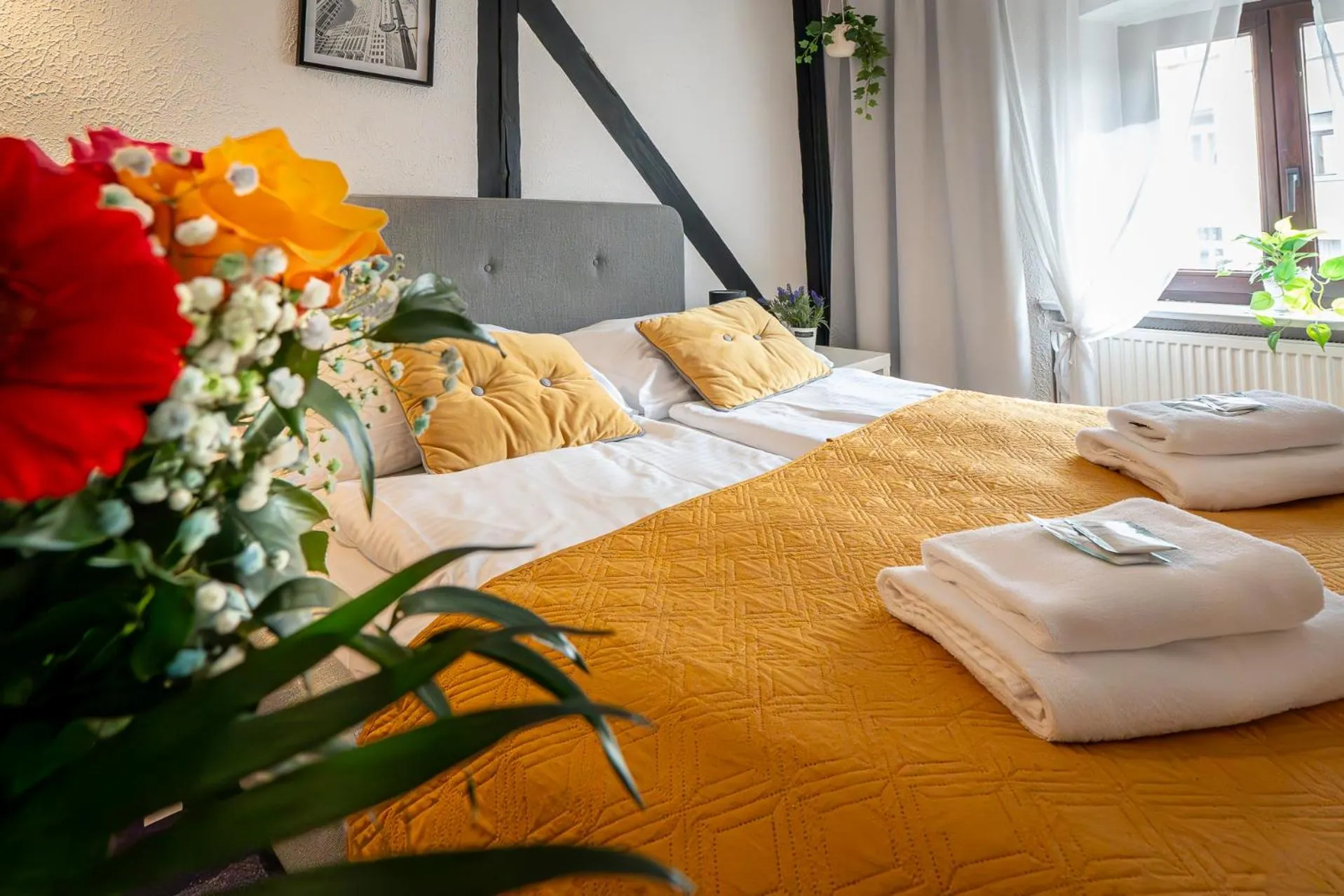 Bed in Great Polonia Jelenia Góra City Center