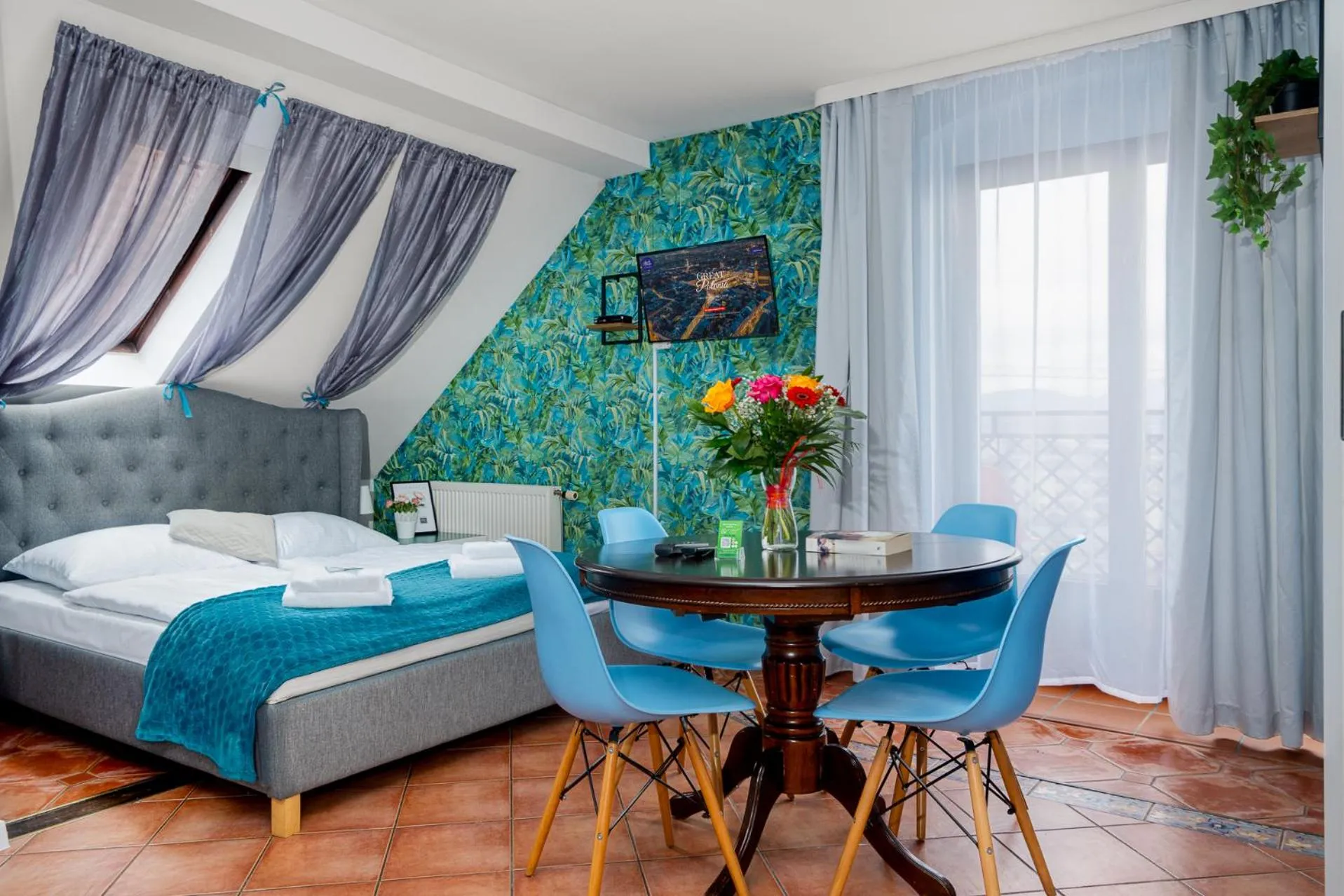 Bed in Great Polonia Jelenia Góra City Center