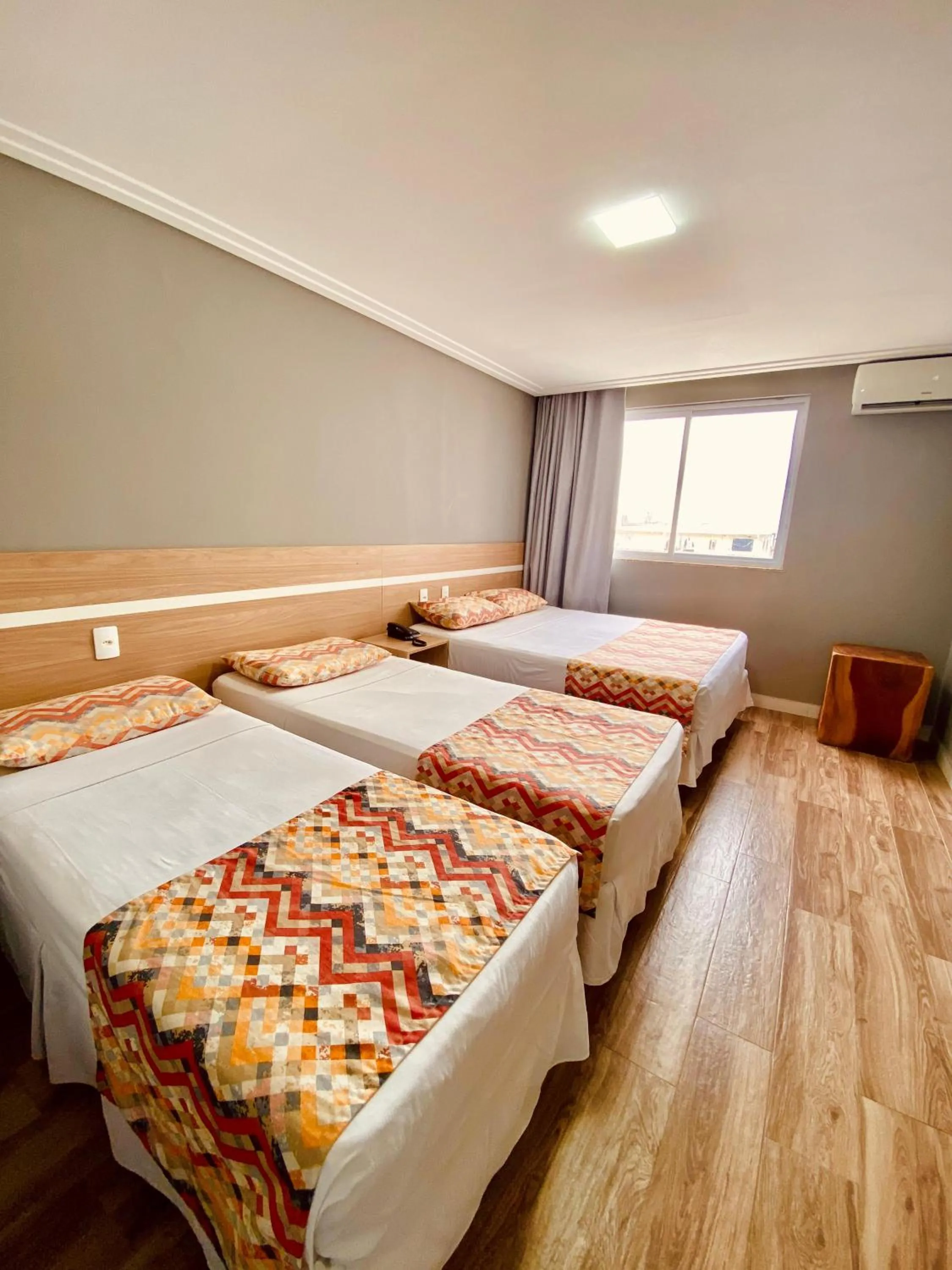 Bed in Hotel Porto Salvador