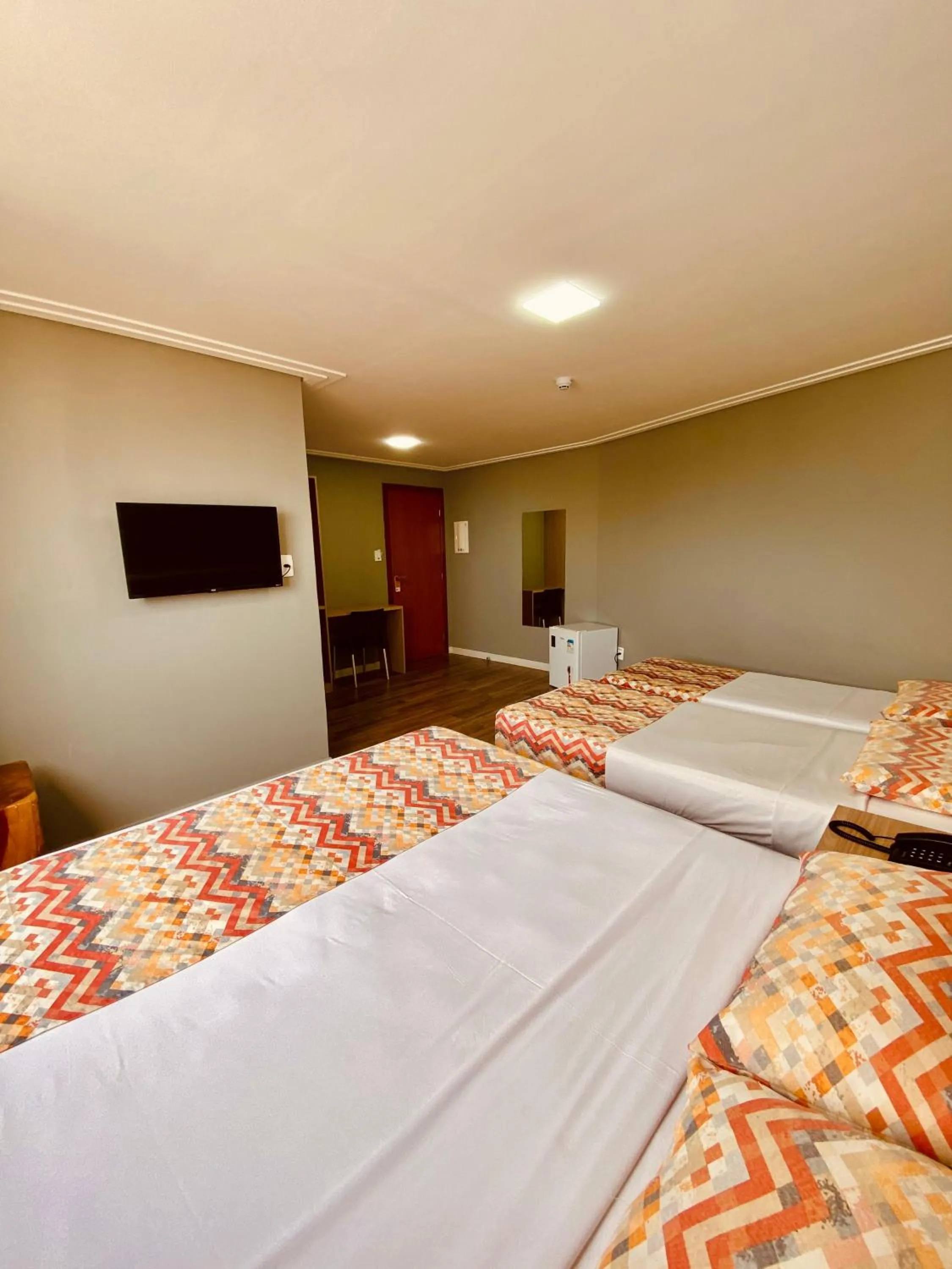 Bed in Hotel Porto Salvador