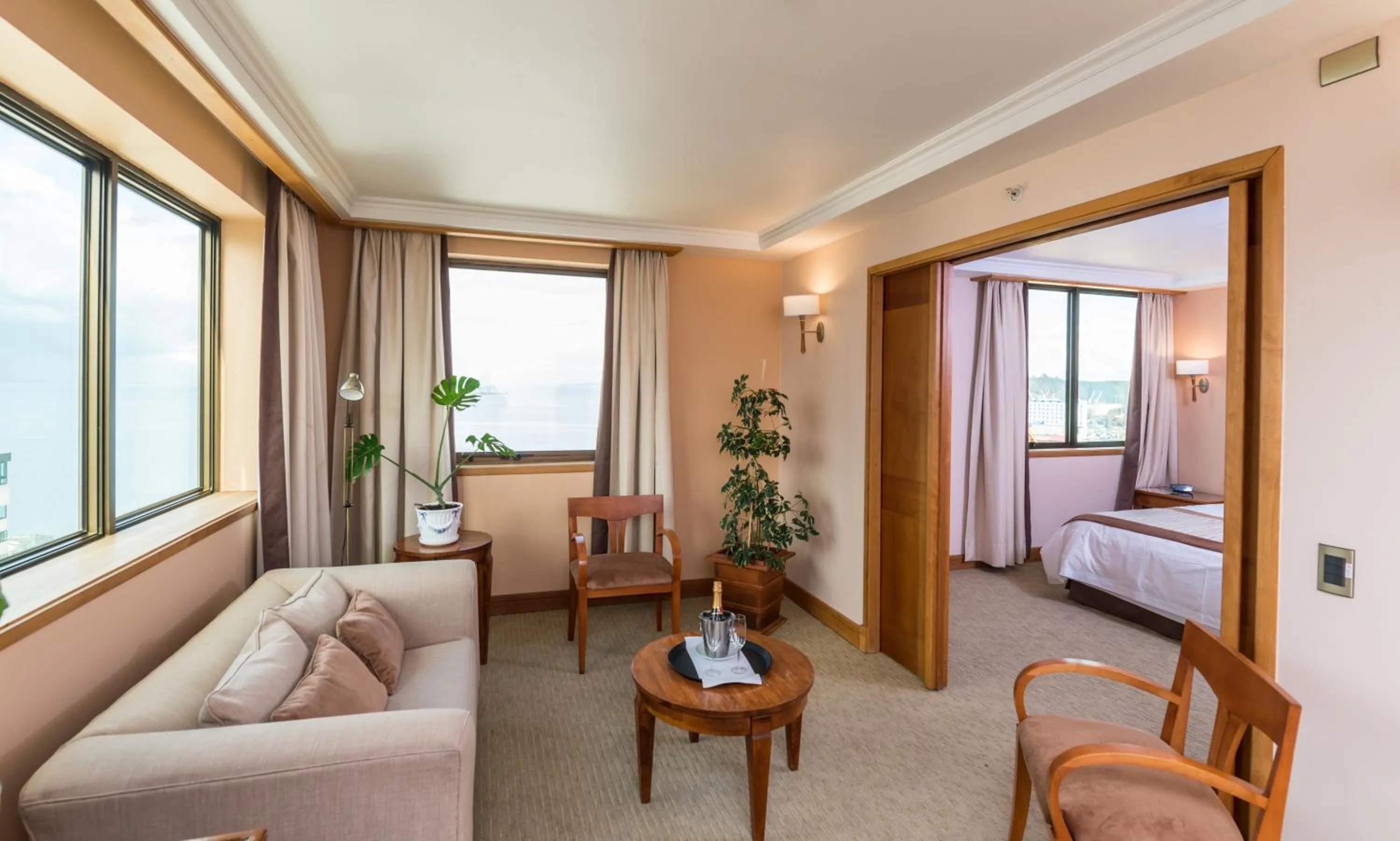 Living room in Hotel Gran Pacifico