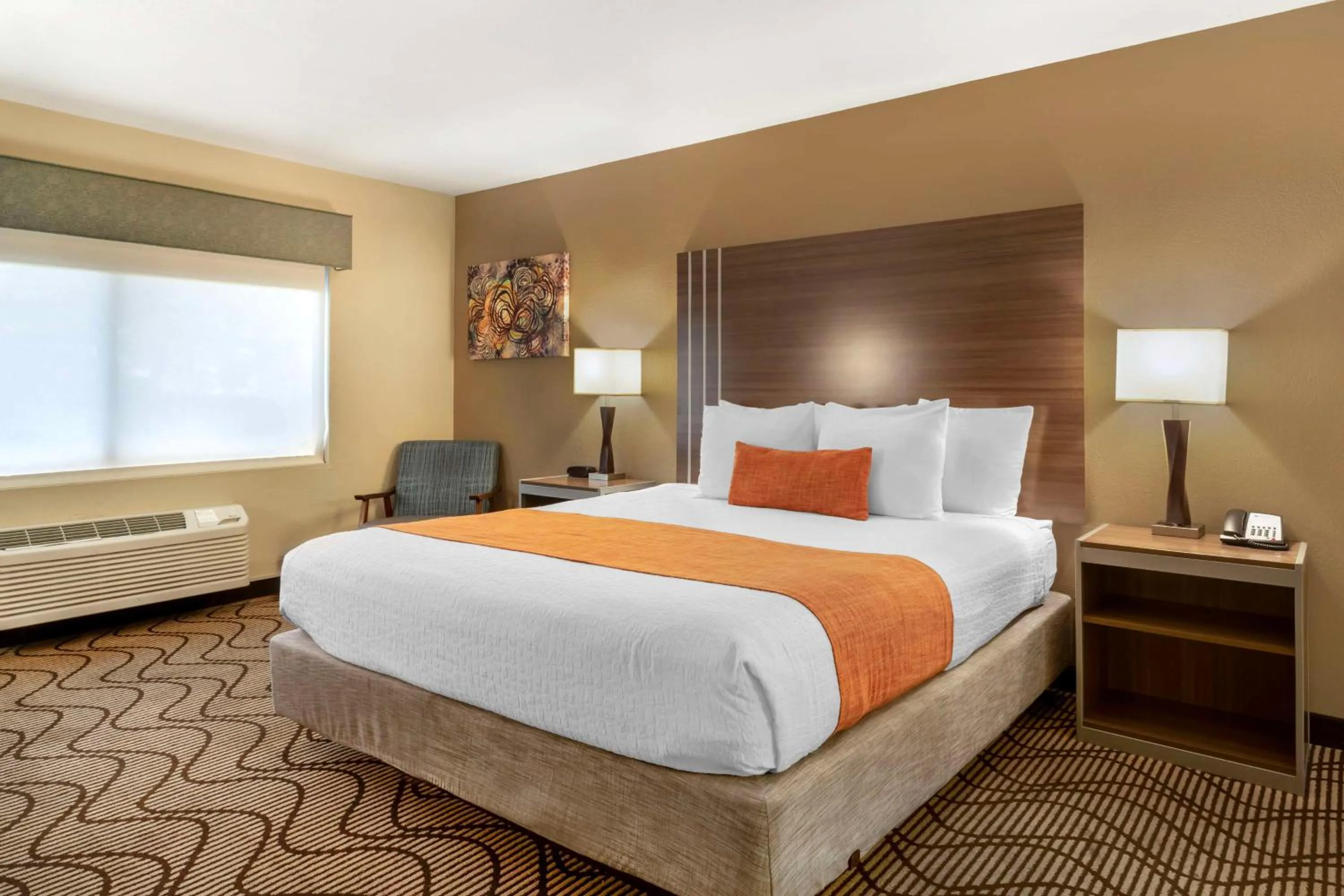 Bedroom, Bed in Best Western Heritage Inn Chico