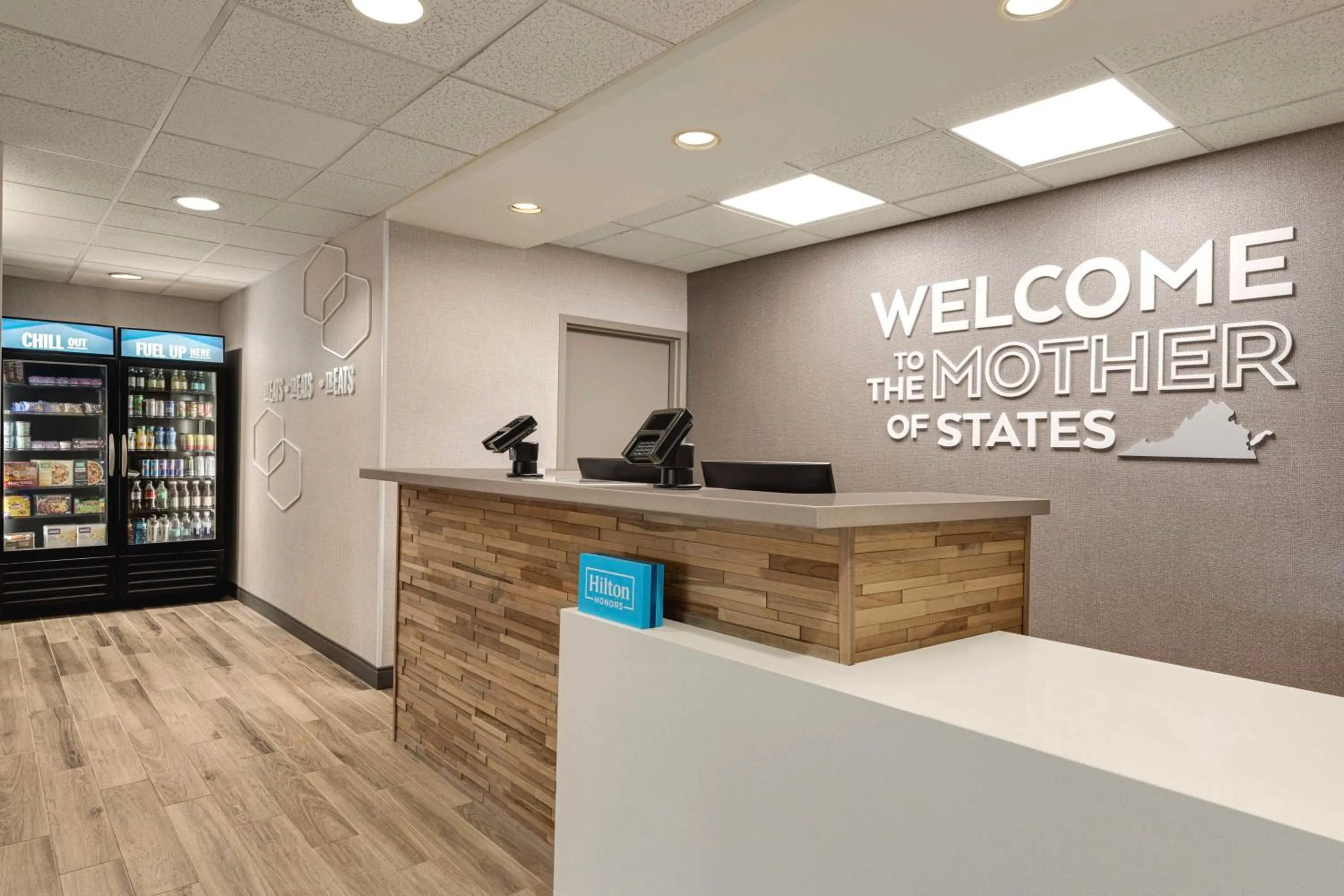 Lobby or reception in Hampton Inn Waynesboro/Stuarts Draft