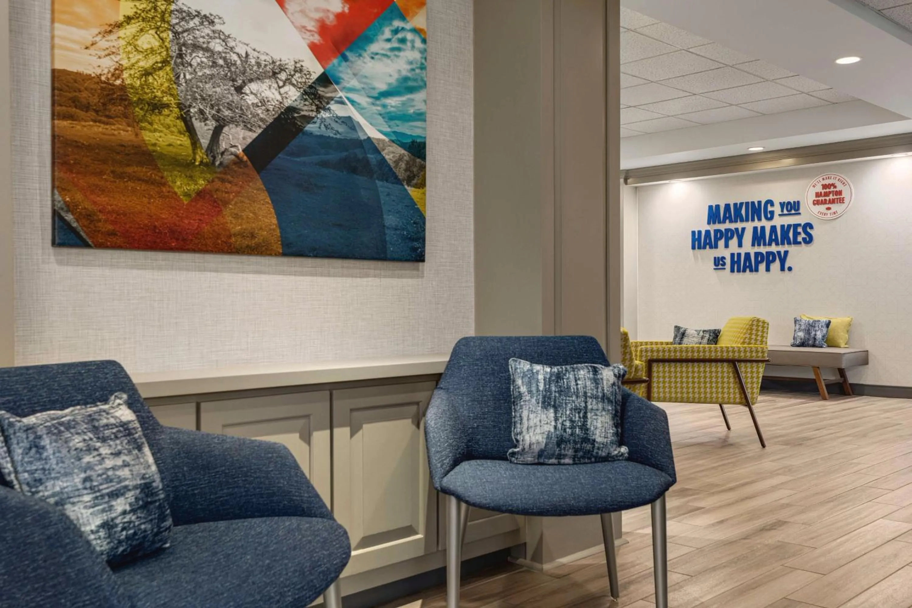 Lobby or reception in Hampton Inn Waynesboro/Stuarts Draft