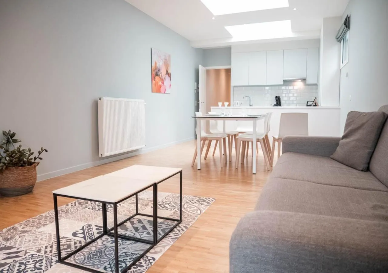 Living room in Smartflats - Old Town Antwerp