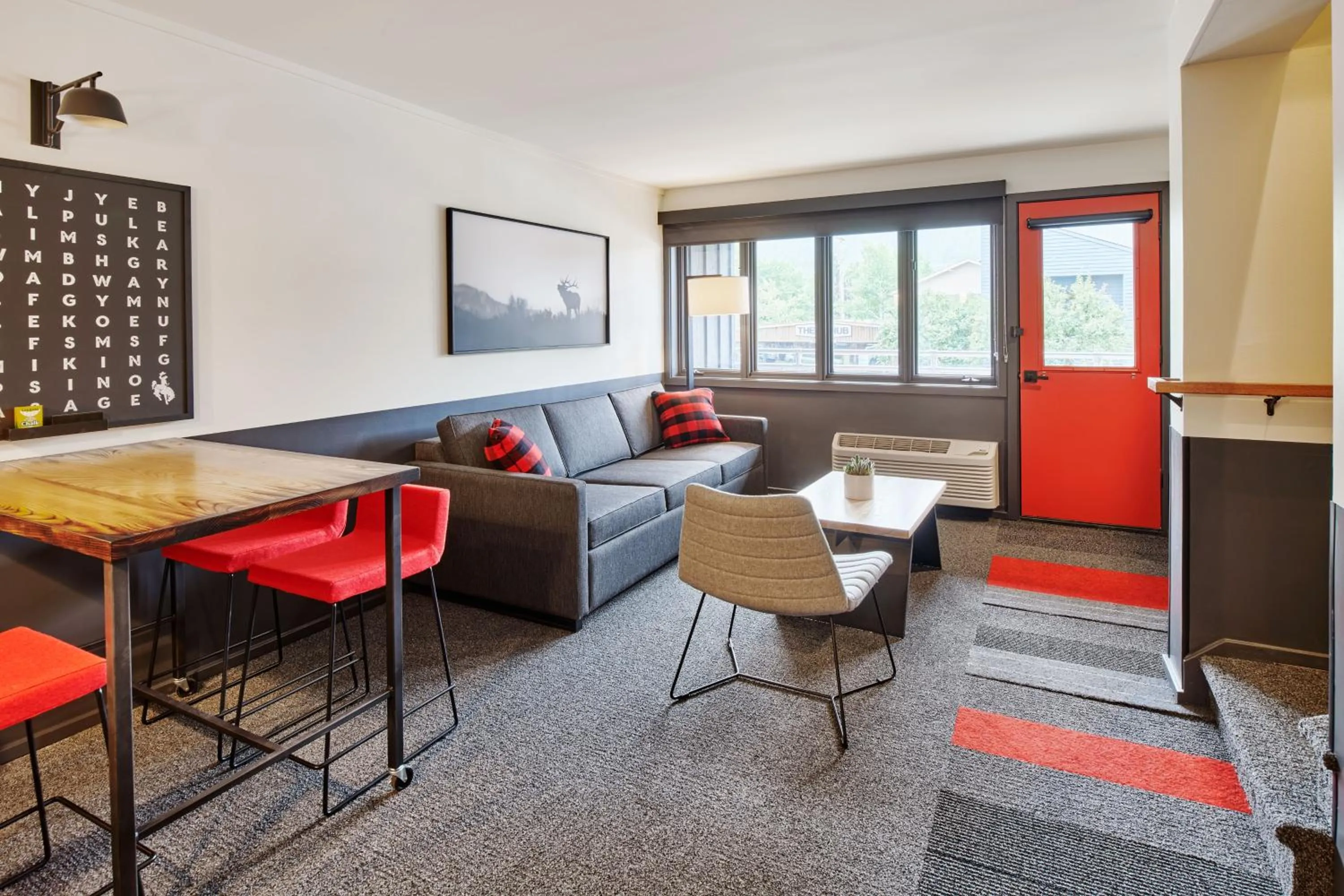 Patio in Mountain Modern Jackson Hole