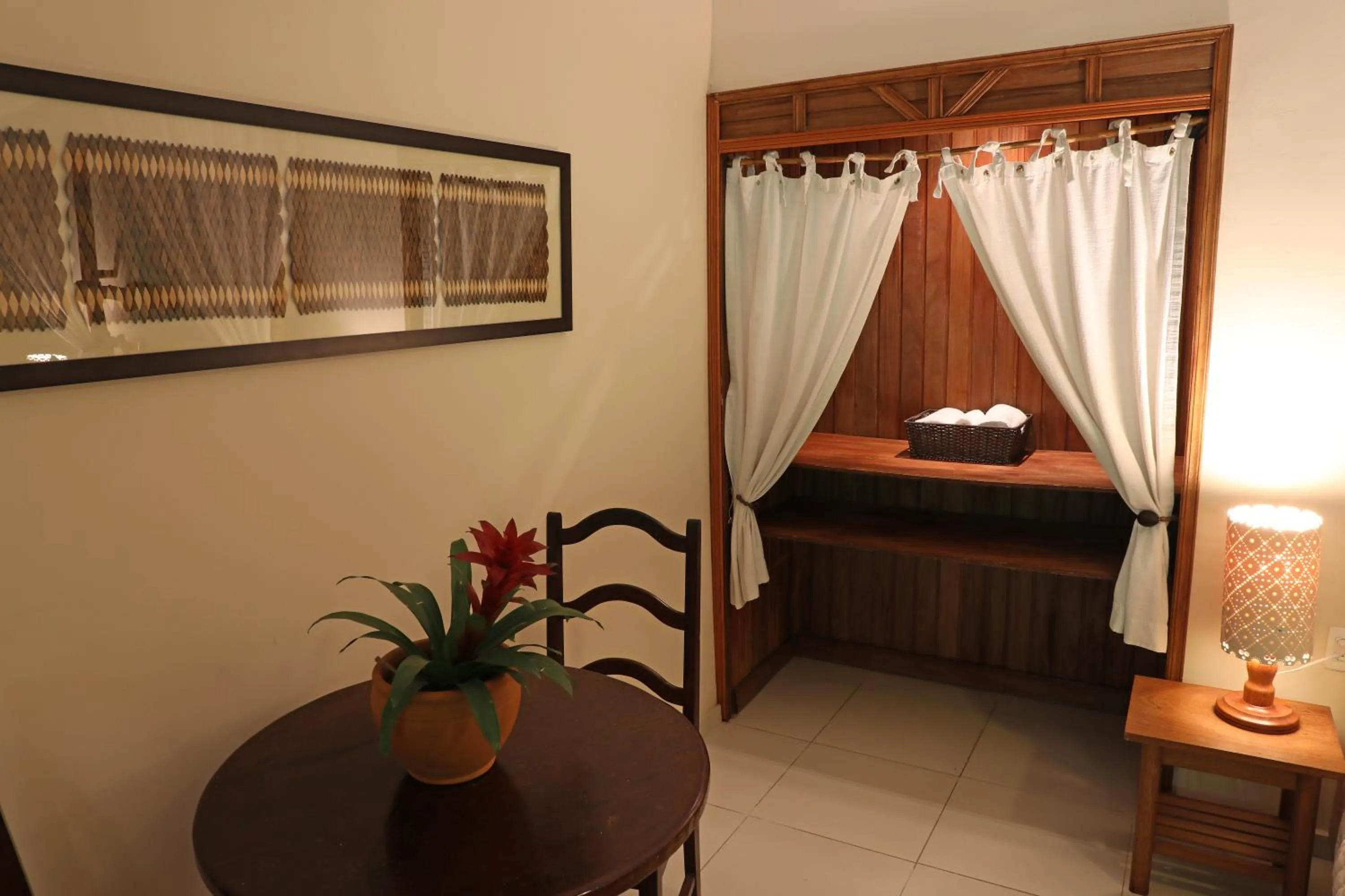 Bed in Amazon Ecopark Jungle Lodge