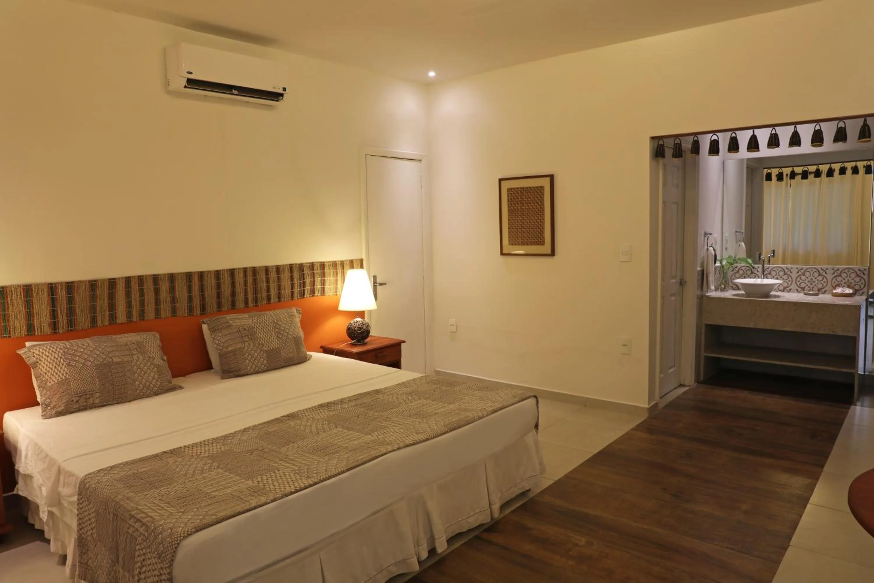 Bed in Amazon Ecopark Jungle Lodge