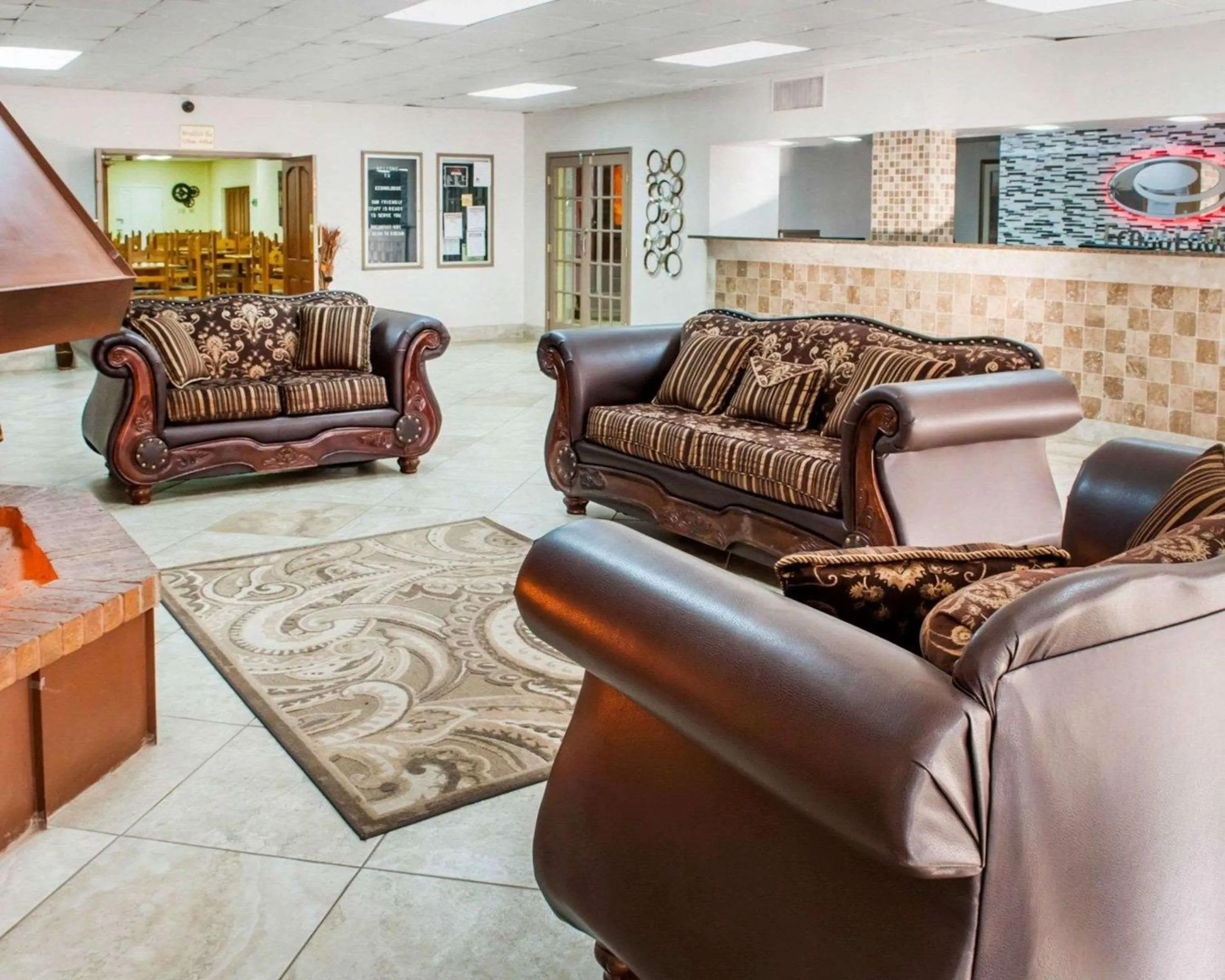 Lobby or reception in Econo Lodge Carlsbad Caverns Area