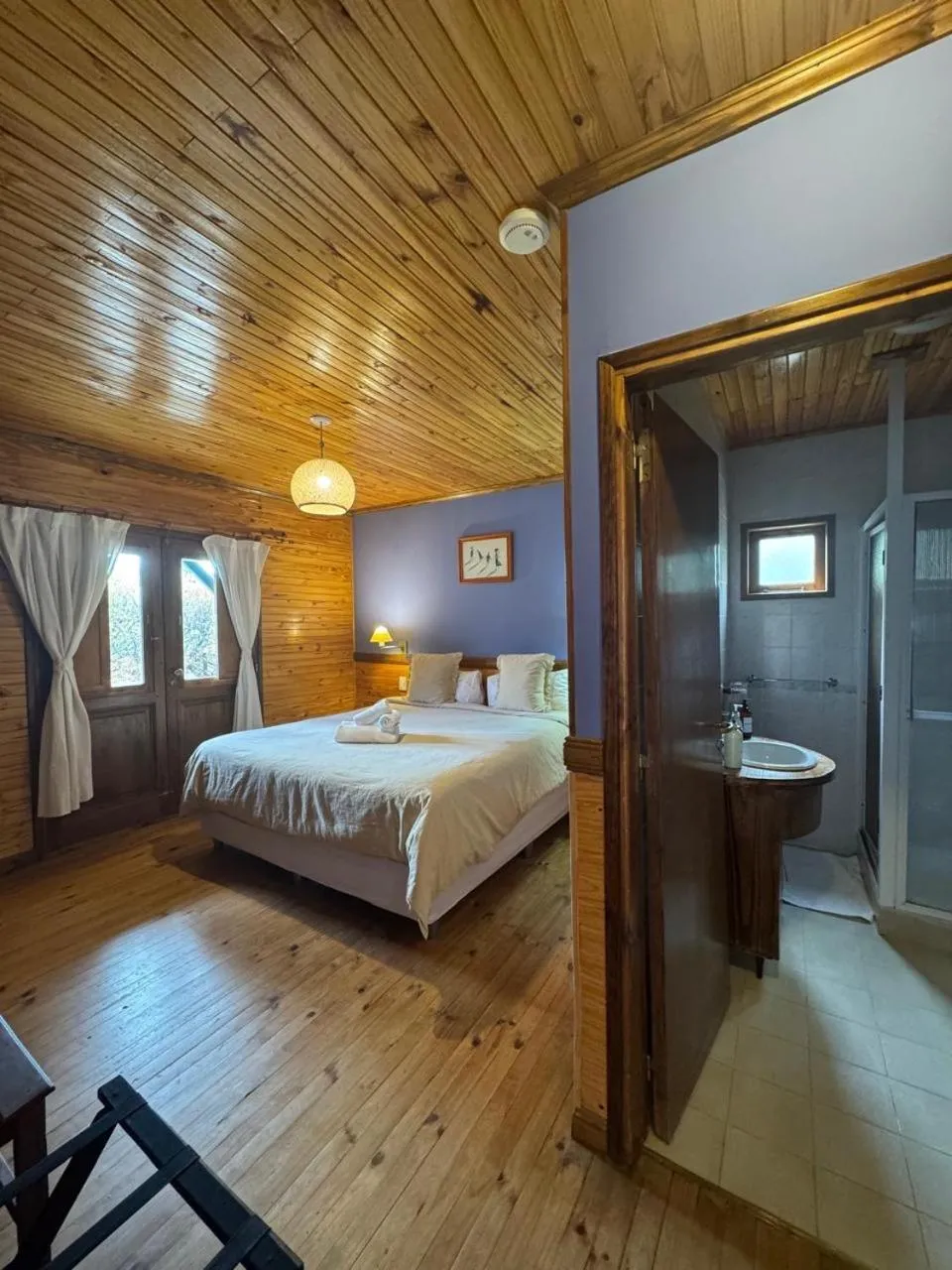 Bed in Hosteria Hainen