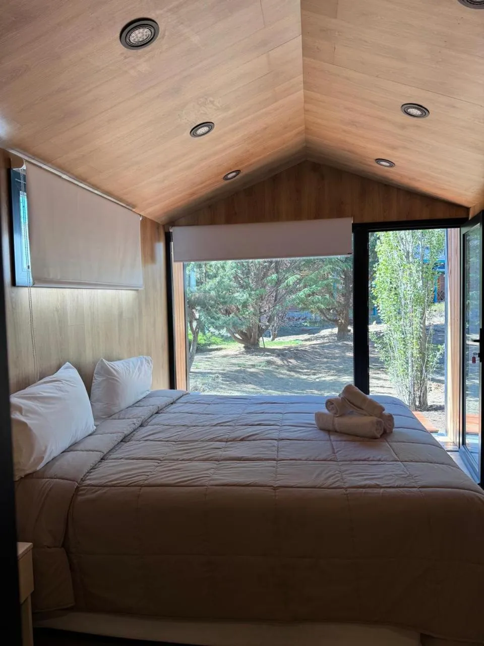 Bed in Hosteria Hainen