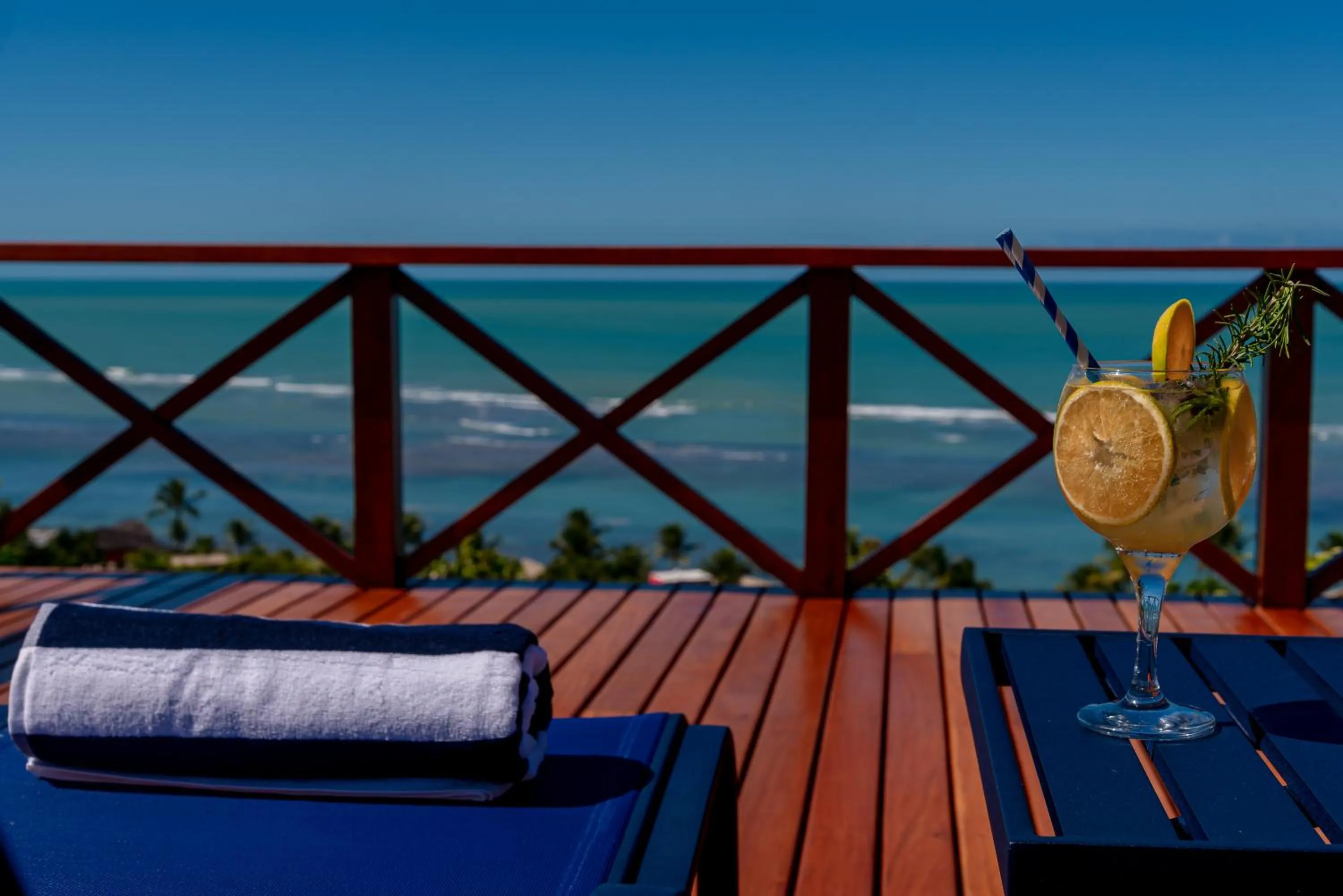 Sea view in Hotel Paraiso do Morro