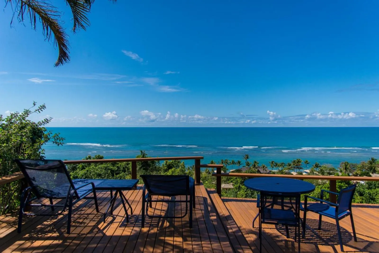 Garden view in Hotel Paraiso do Morro