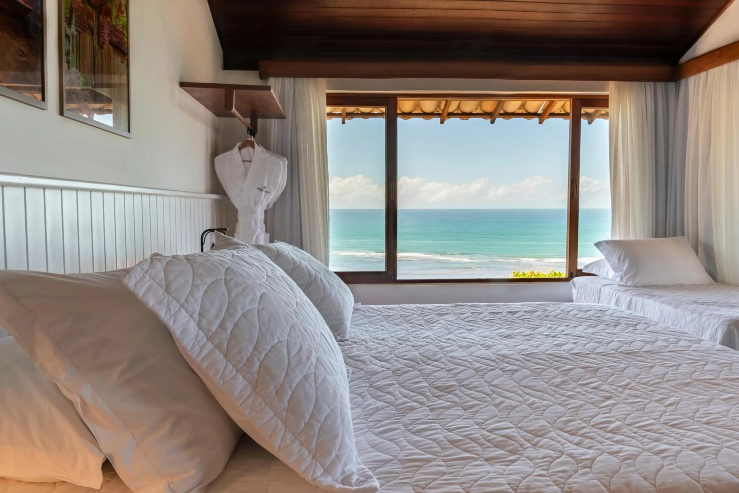 Bedroom, Bed in Hotel Paraiso do Morro