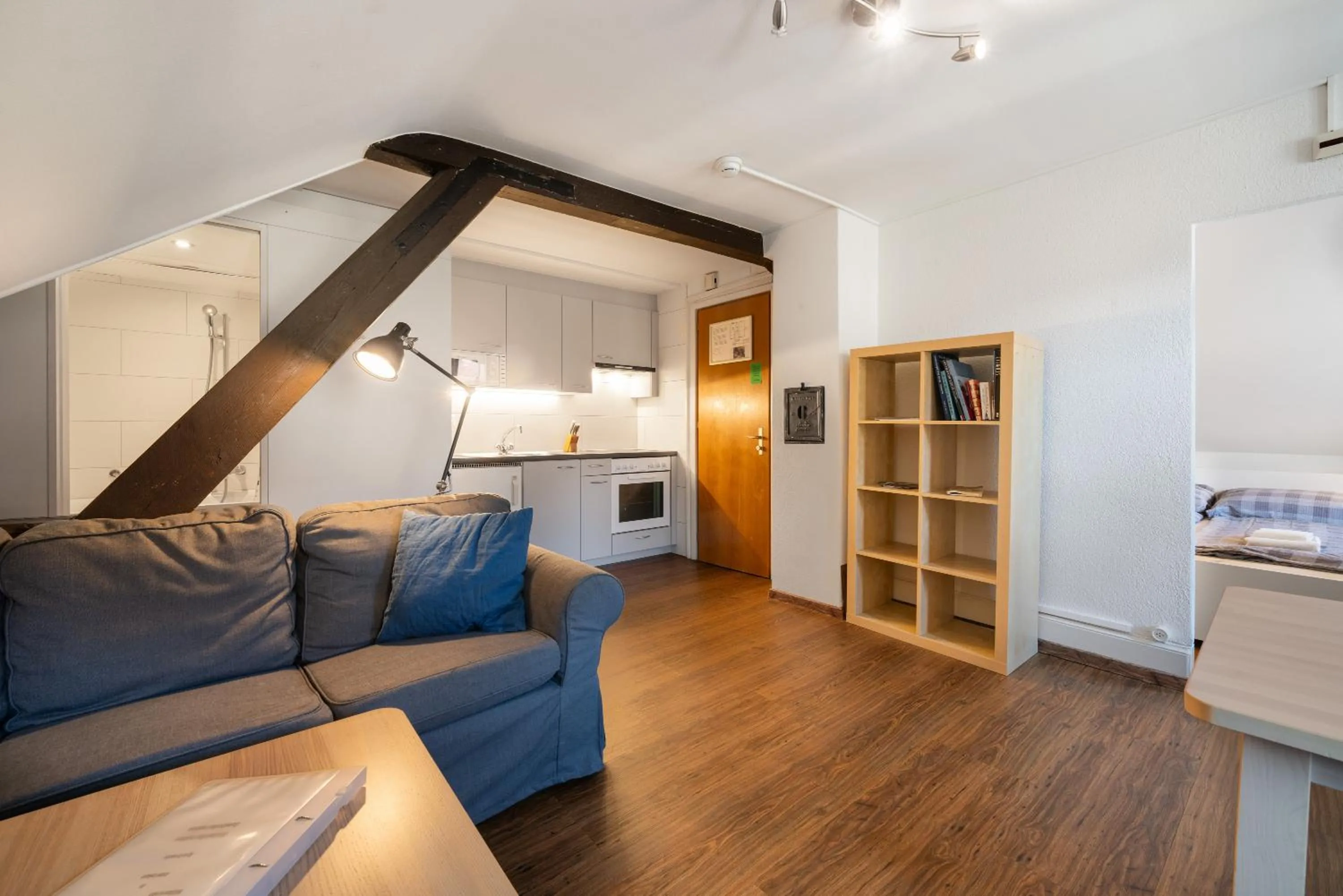 Living room in Interlaken Apartments